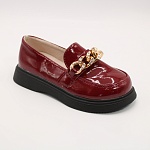 Детские туфли красного цвета КОРОНА BS06-978