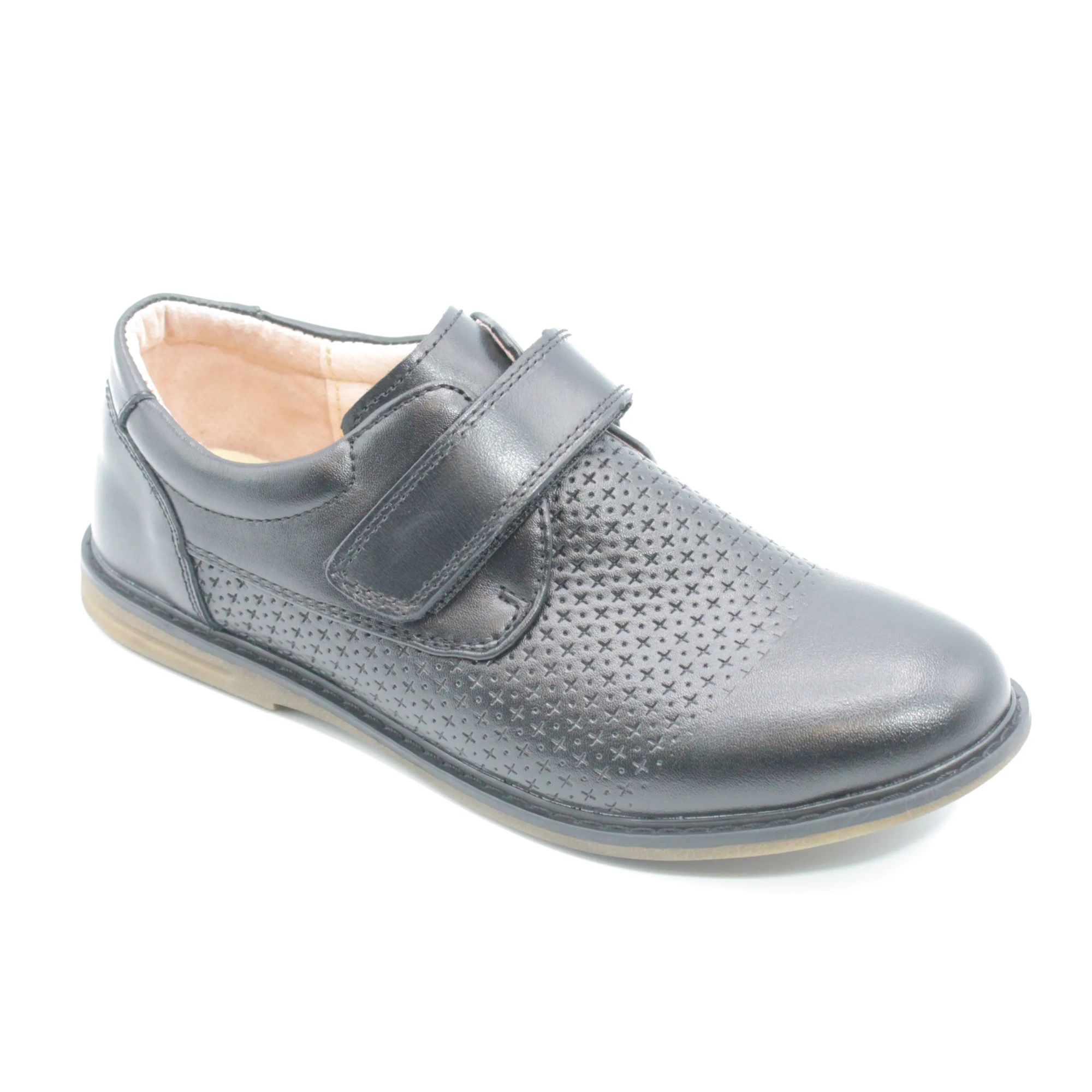 Детские туфли черного цвета ОРЛЁНОК BS03-2743