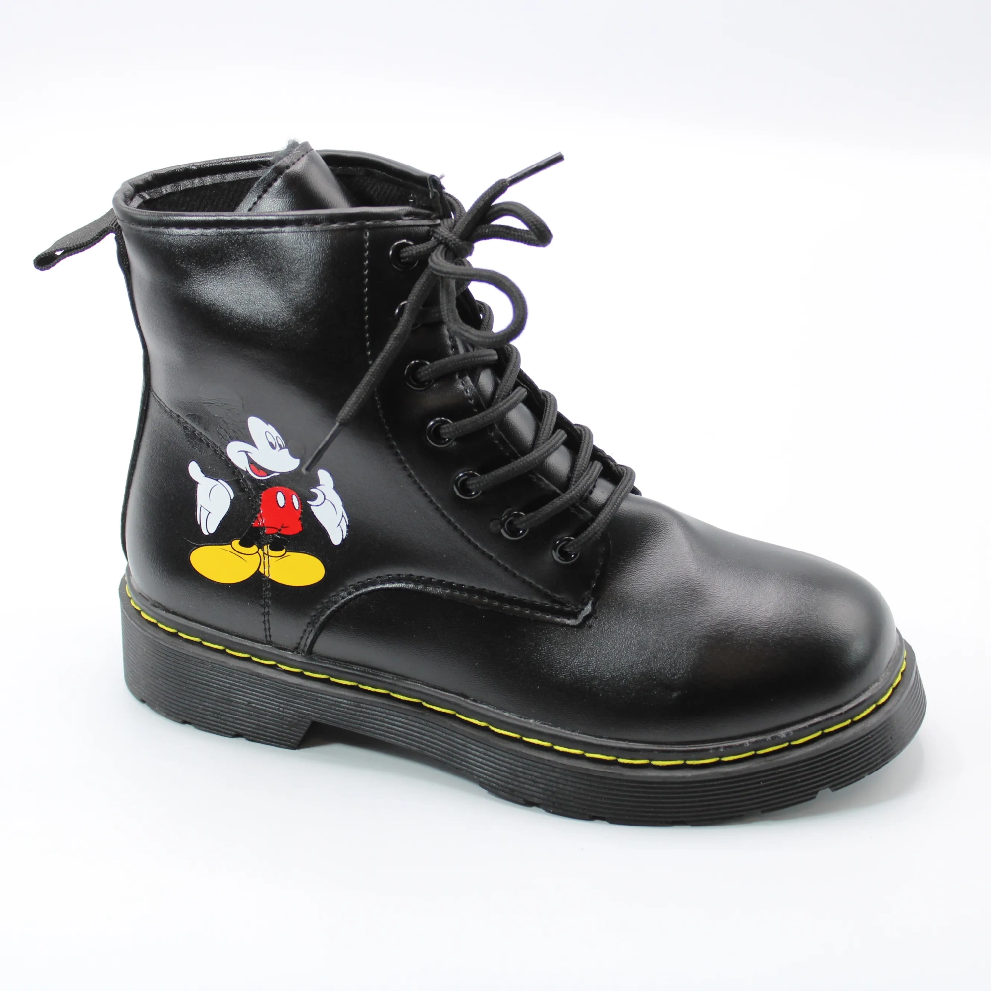 Женские зимние ботинки черного цвета LUCKY SISTER BS01-887