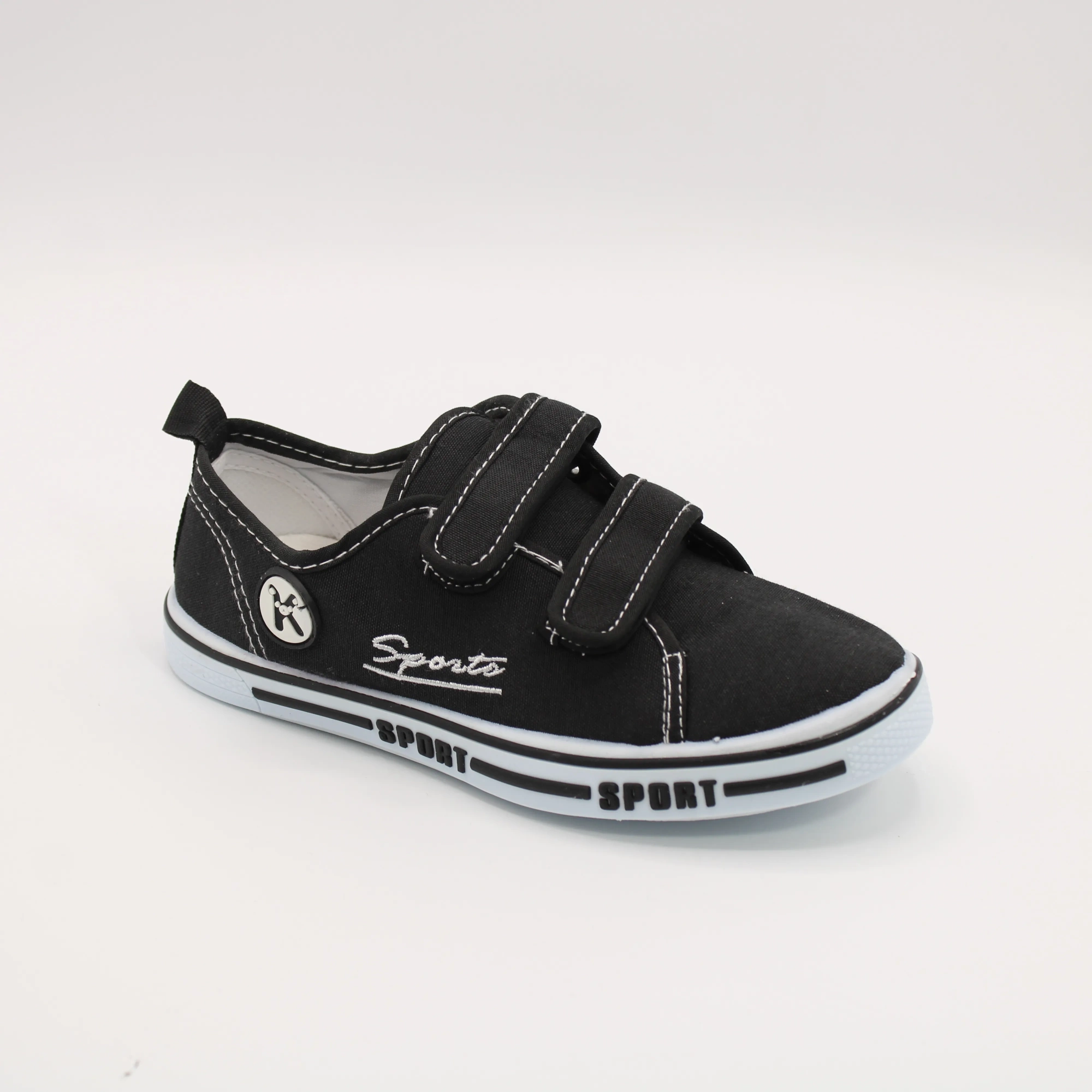 Детские кеды черного цвета BOYS AND GIRLS BS06-1429