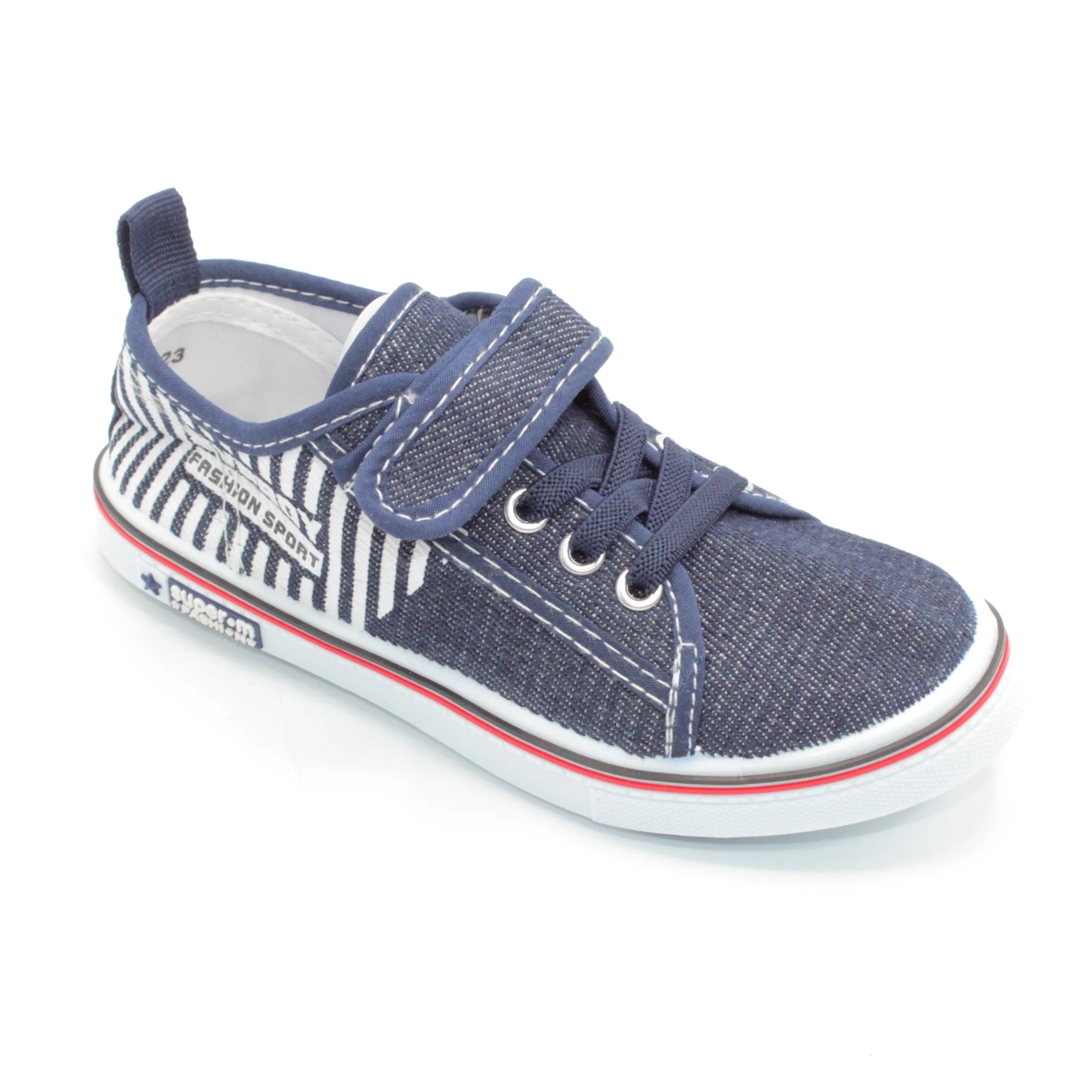 Детские кеды синего цвета SLV BS06-887