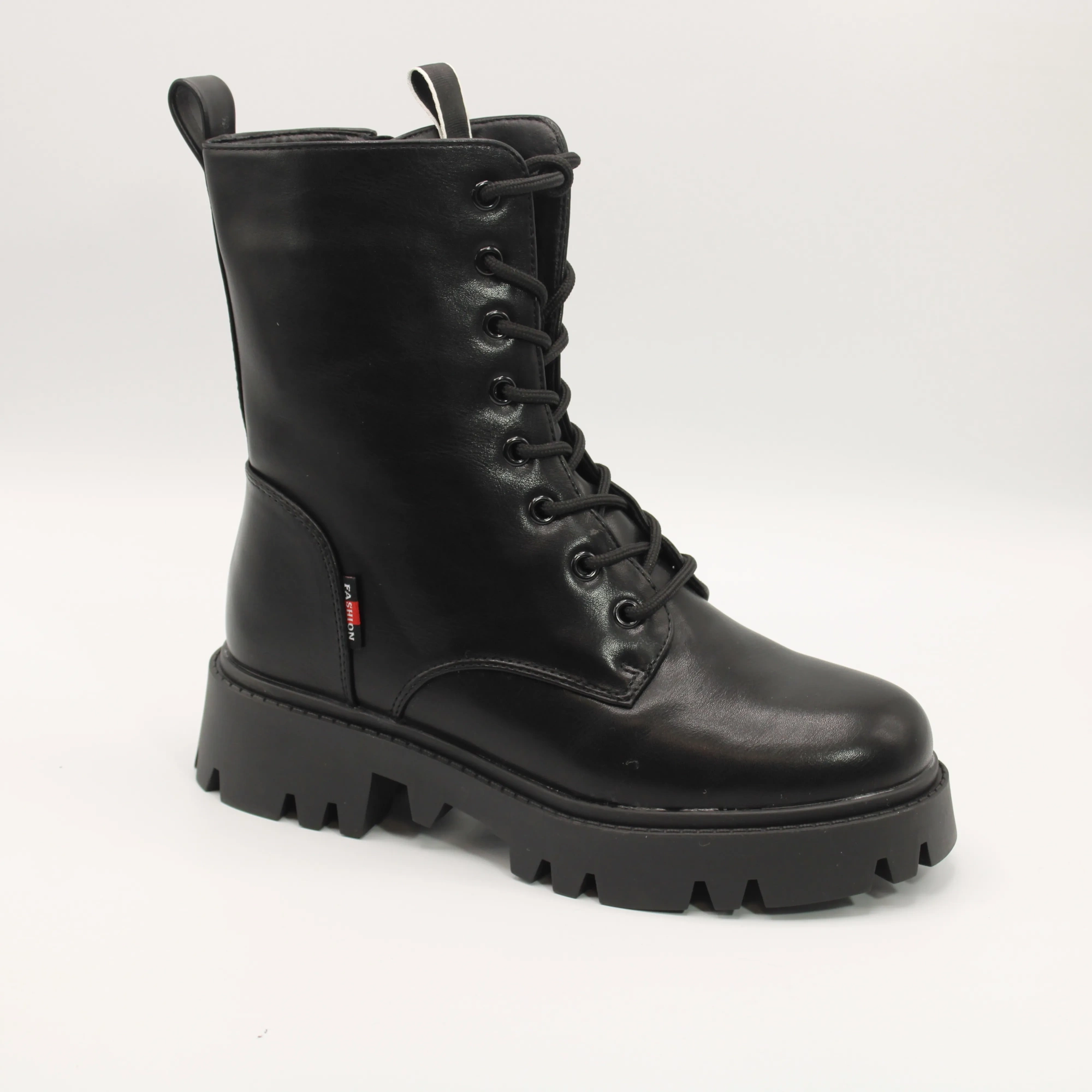 Женские ботинки черного цвета FASHION BS02-1789