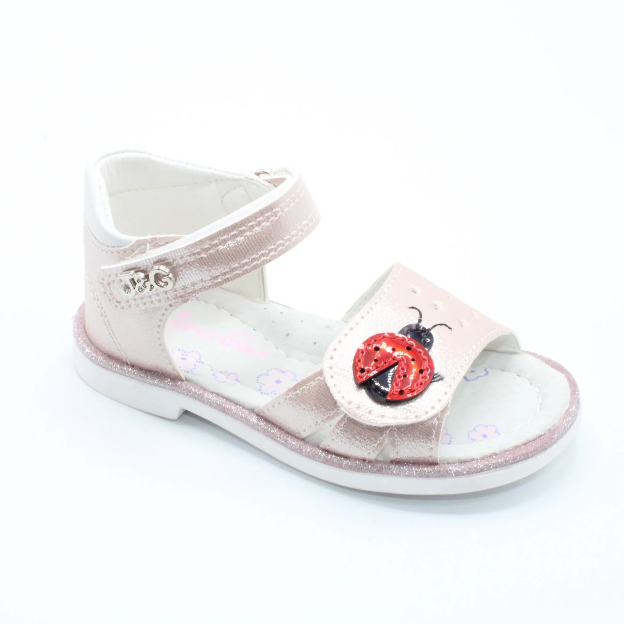 Детские весенние босоножки розового цвета JONG.GOLF BS05-117