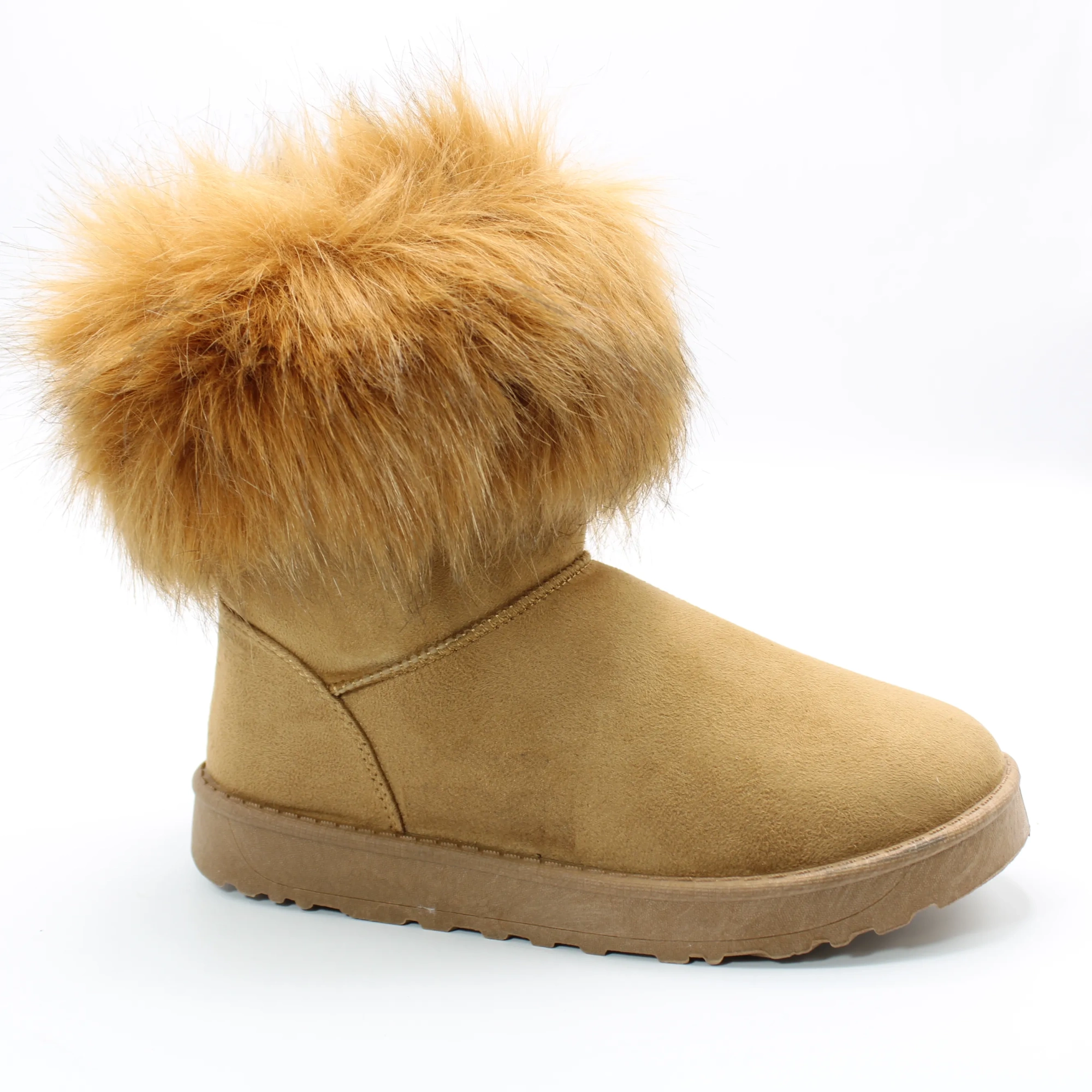 Женские зимние угги коричневого цвета LUTA BS01-458