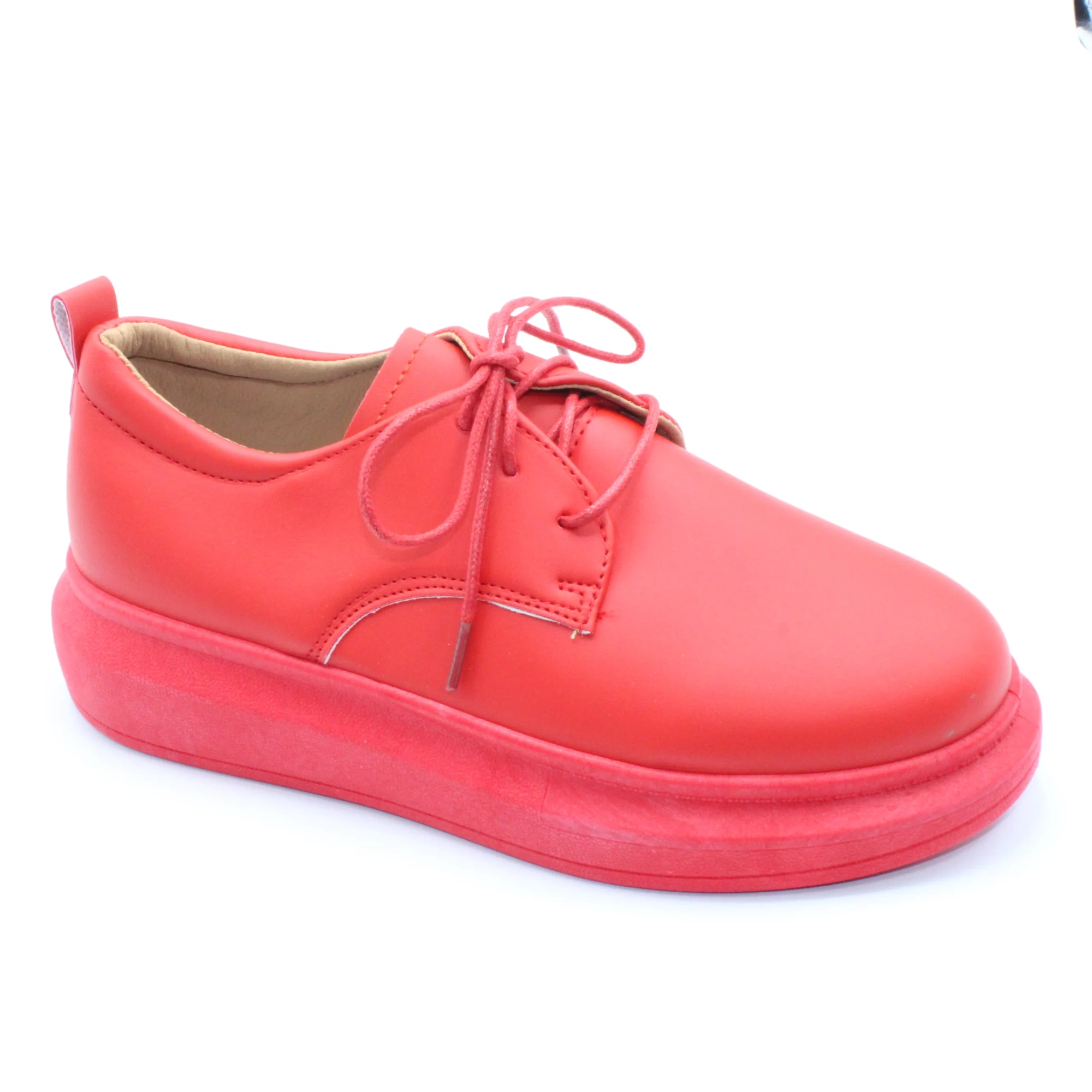 Женские весенние кроссовки красного цвета MERGE BS02-1092