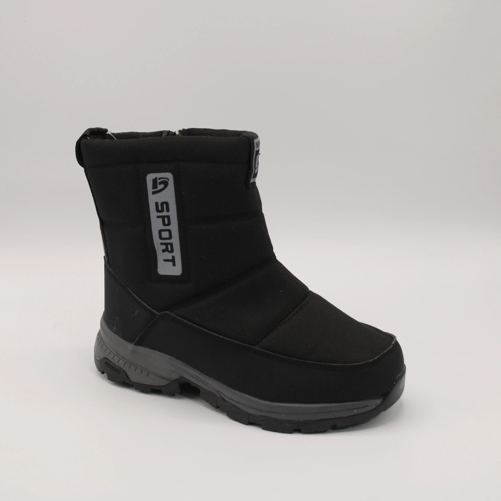 Детские cапоги черного цвета MEITESI BS06-1752