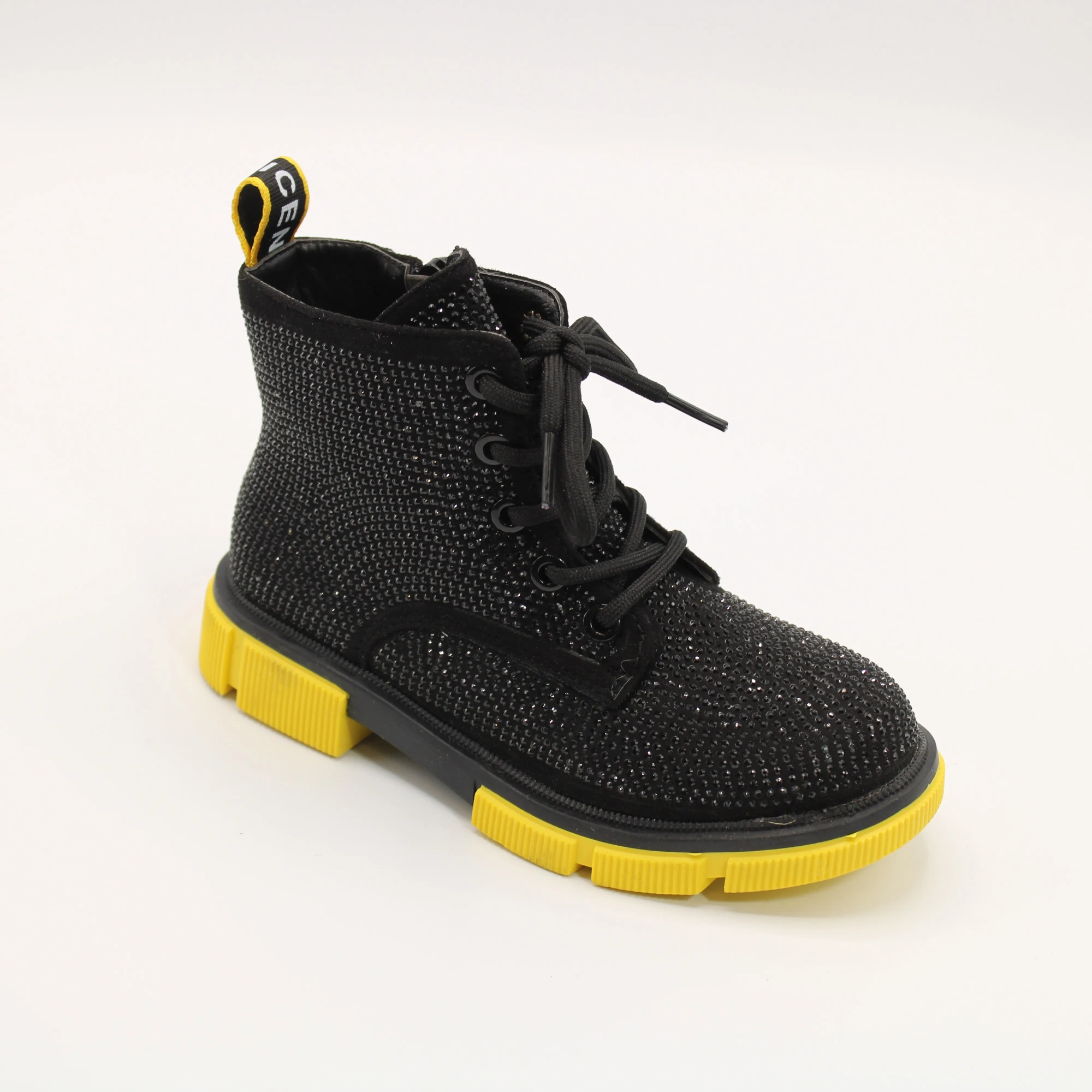 Детские ботинки черного цвета ОТЛИЧНИК BS06-986