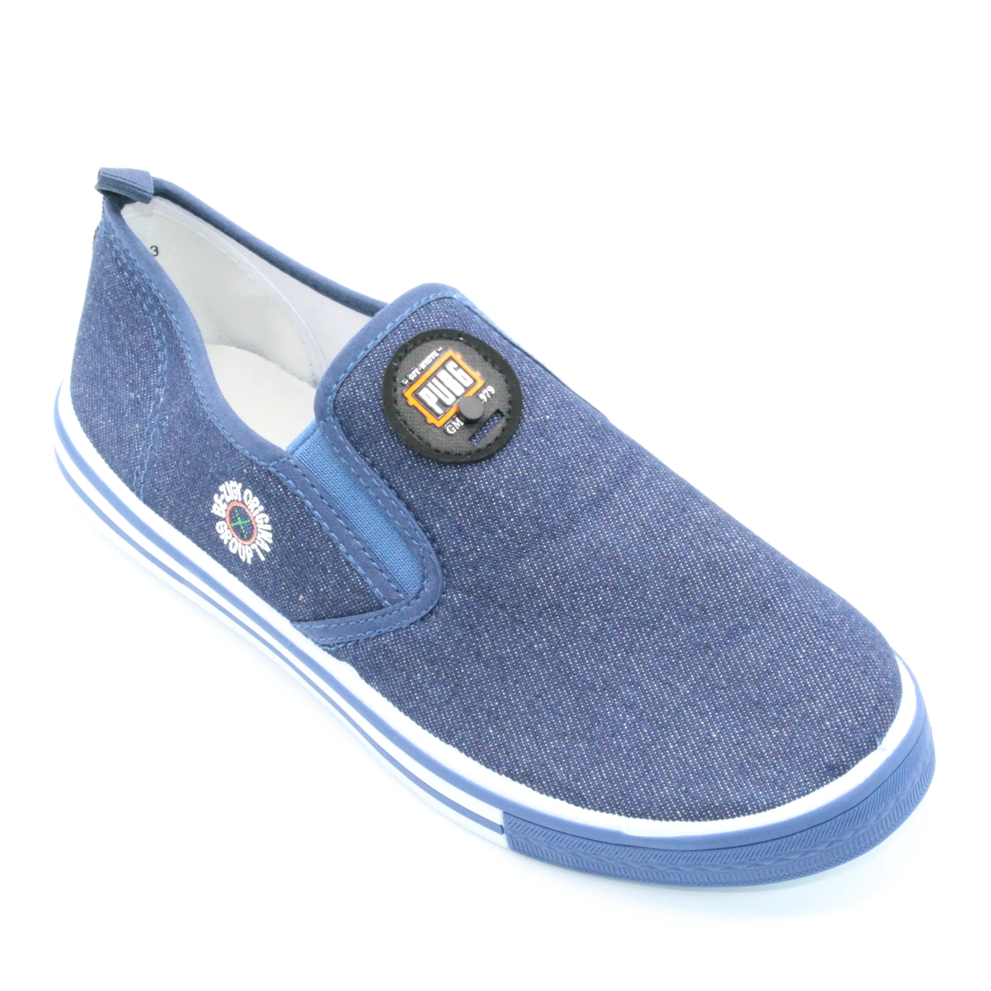 Детские летние кеды синего цвета МИКАСА BS06-675