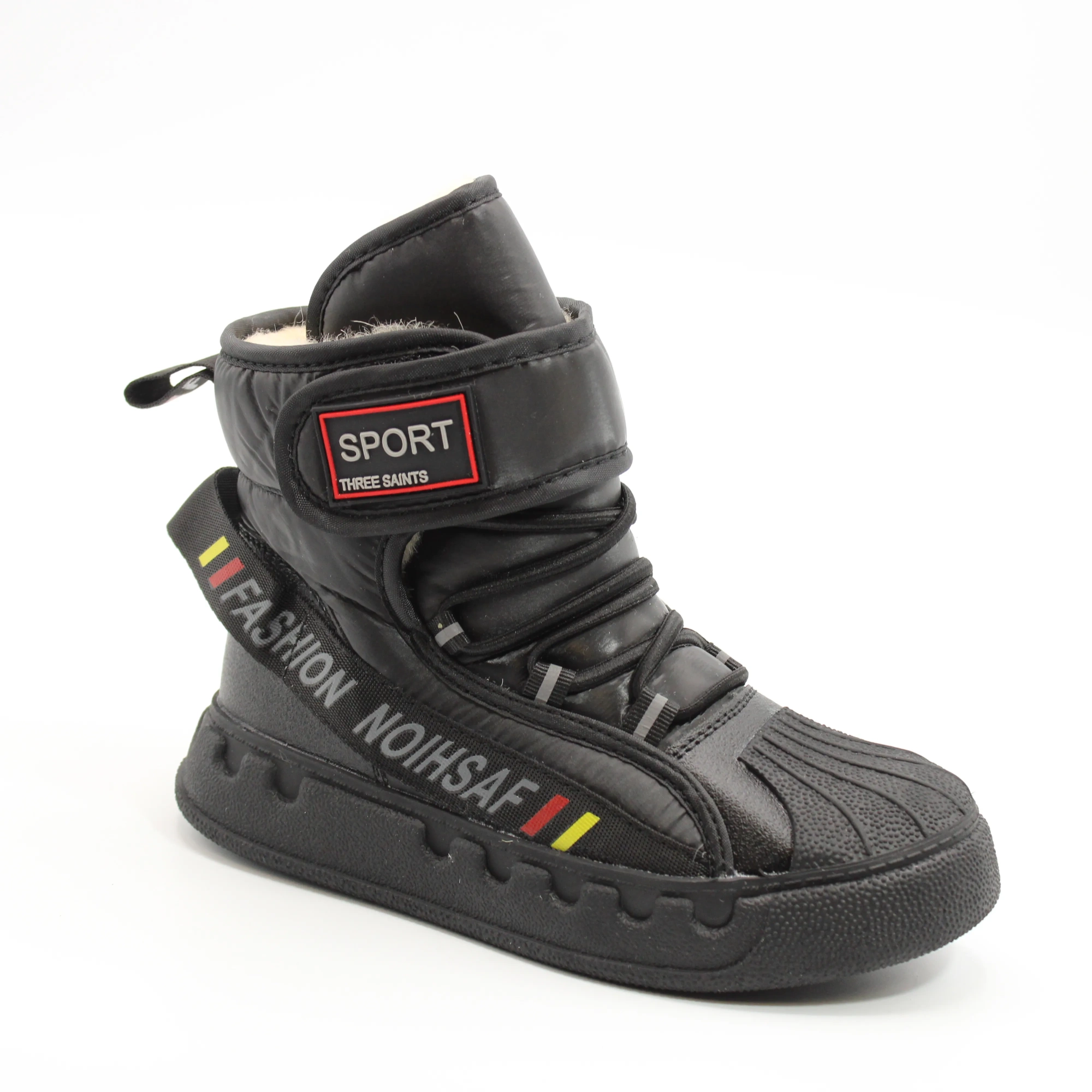 Детские дутики черного цвета BESSKY BS03-2841