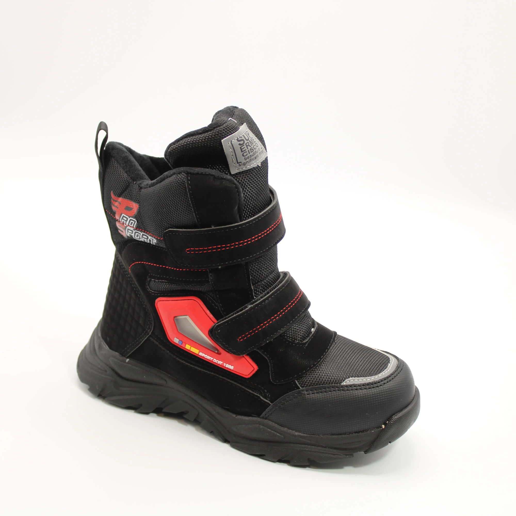 Детские ботинки черного цвета SLV BS05-453