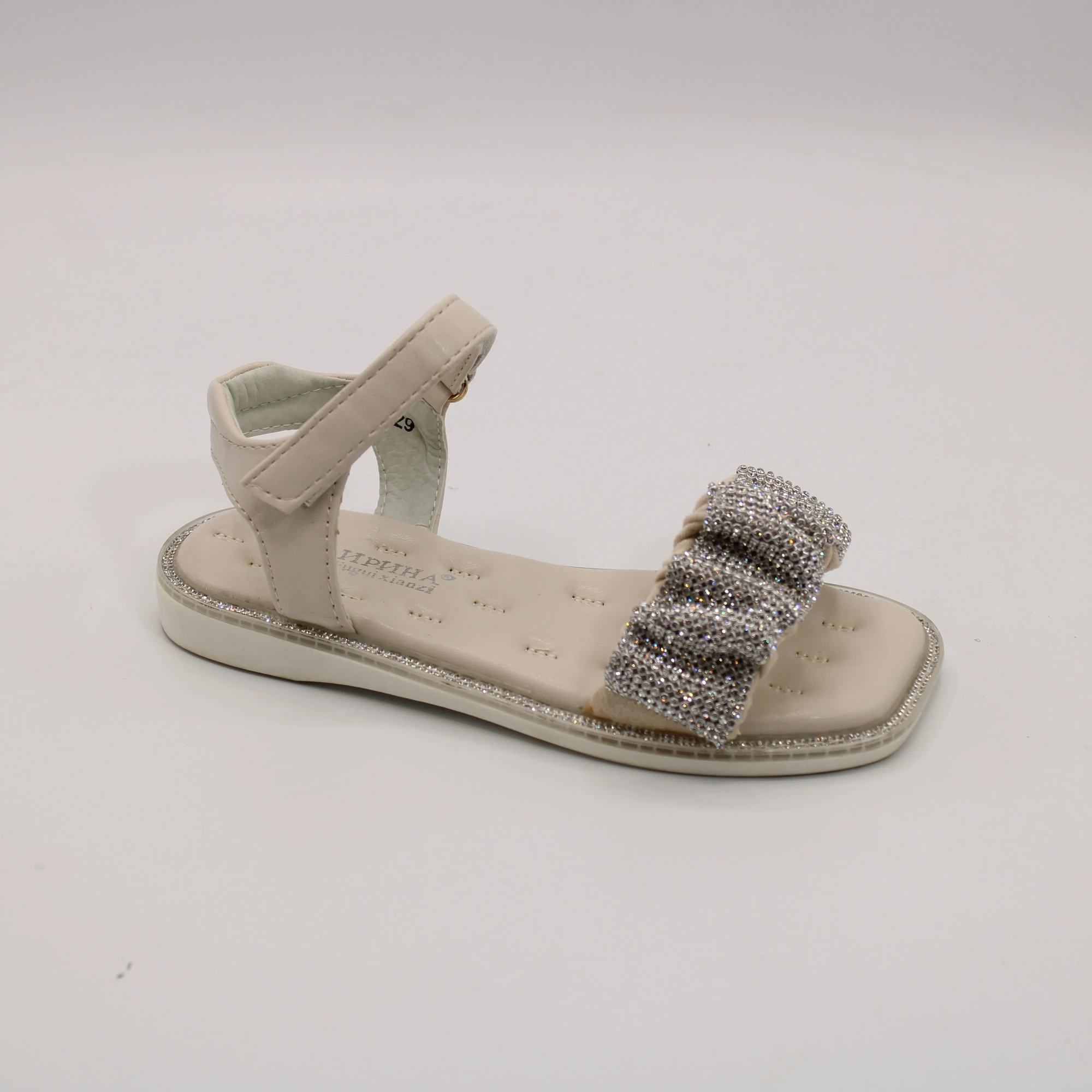 Детские босоножки бежевого цвета ИРИНА BS05-1002