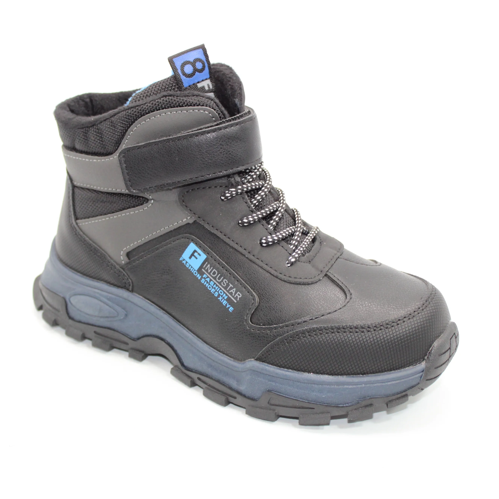 Детские ботинки черного цвета АНГЕЛОЧЕК BS05-396