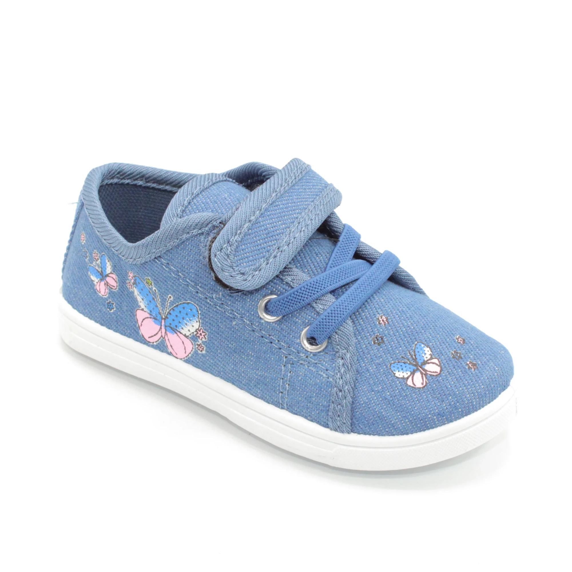 Детские кеды голубого цвета LUCKY SISTER BS06-776