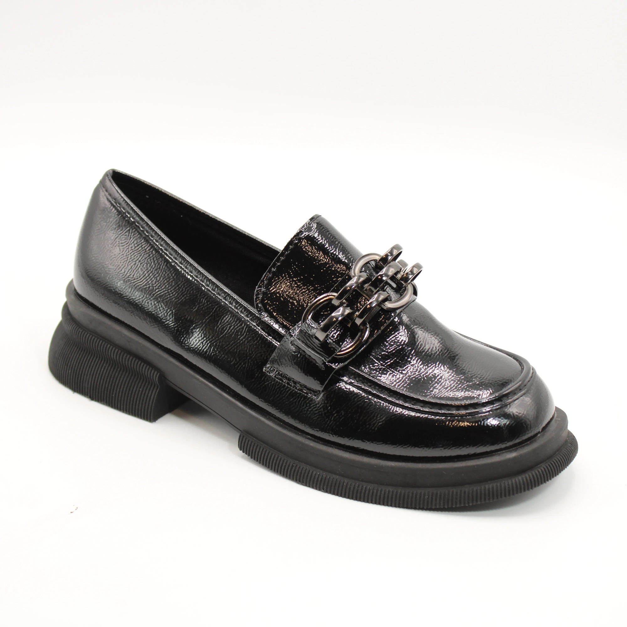 Женские туфли черного цвета SALVARINO BS02-1525