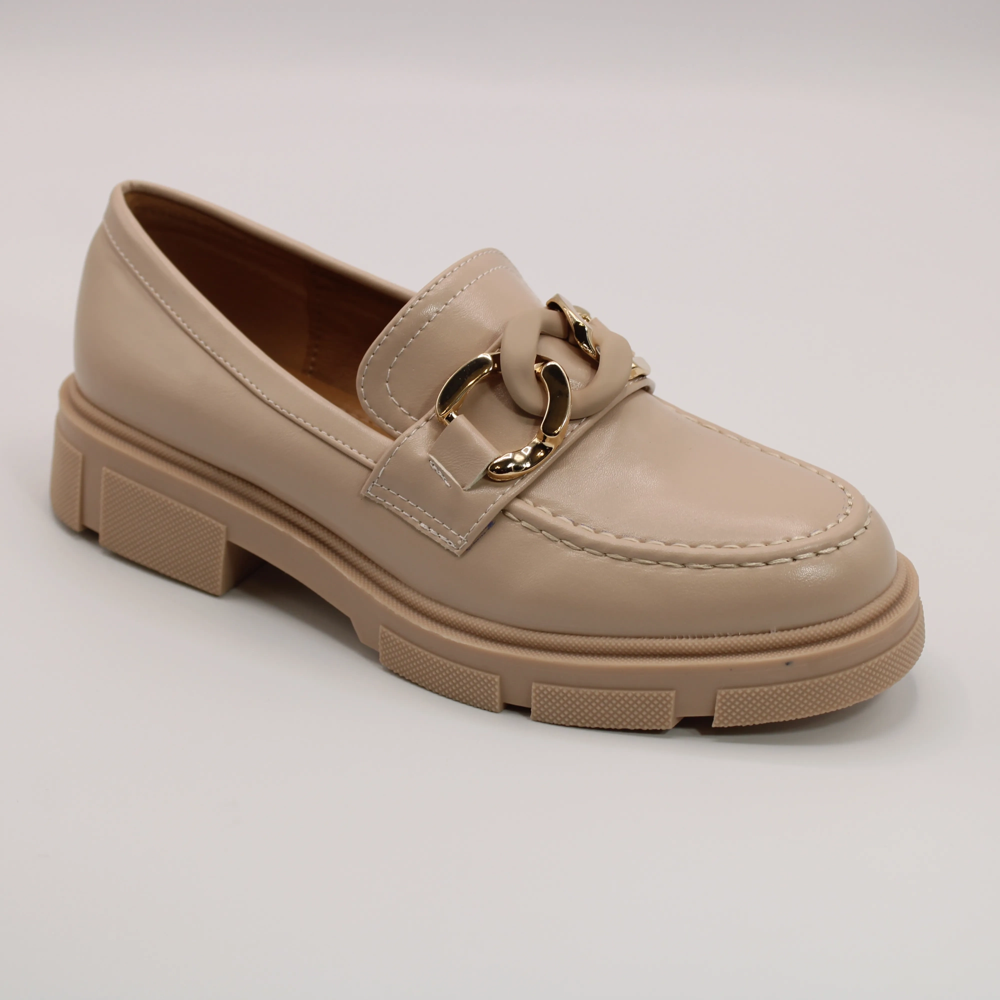 Женские туфли бежевого цвета SAIVVILA BS02-1406