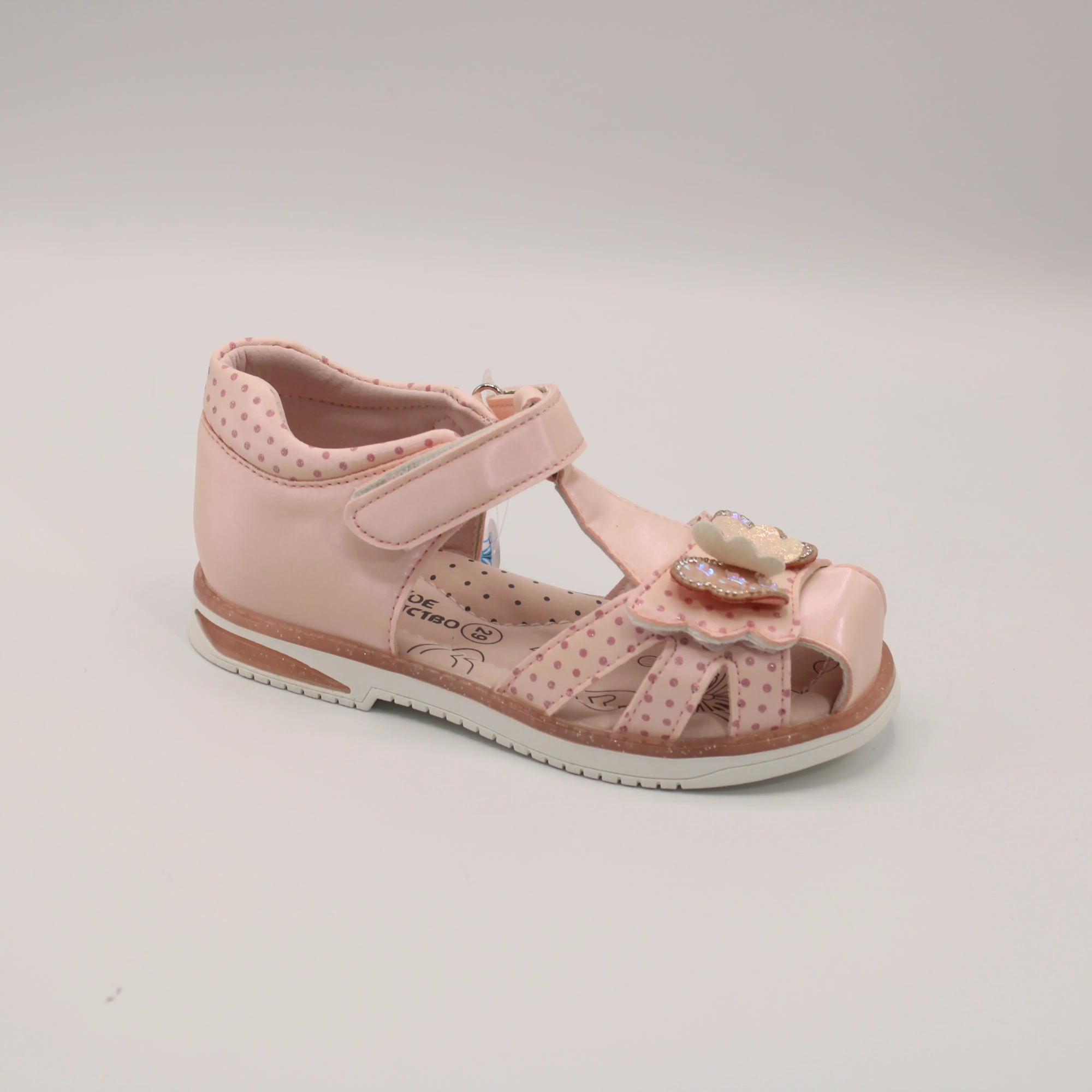 Детские босоножки розового цвета ЯРКОЕ ДЕТСТВО BS05-1168