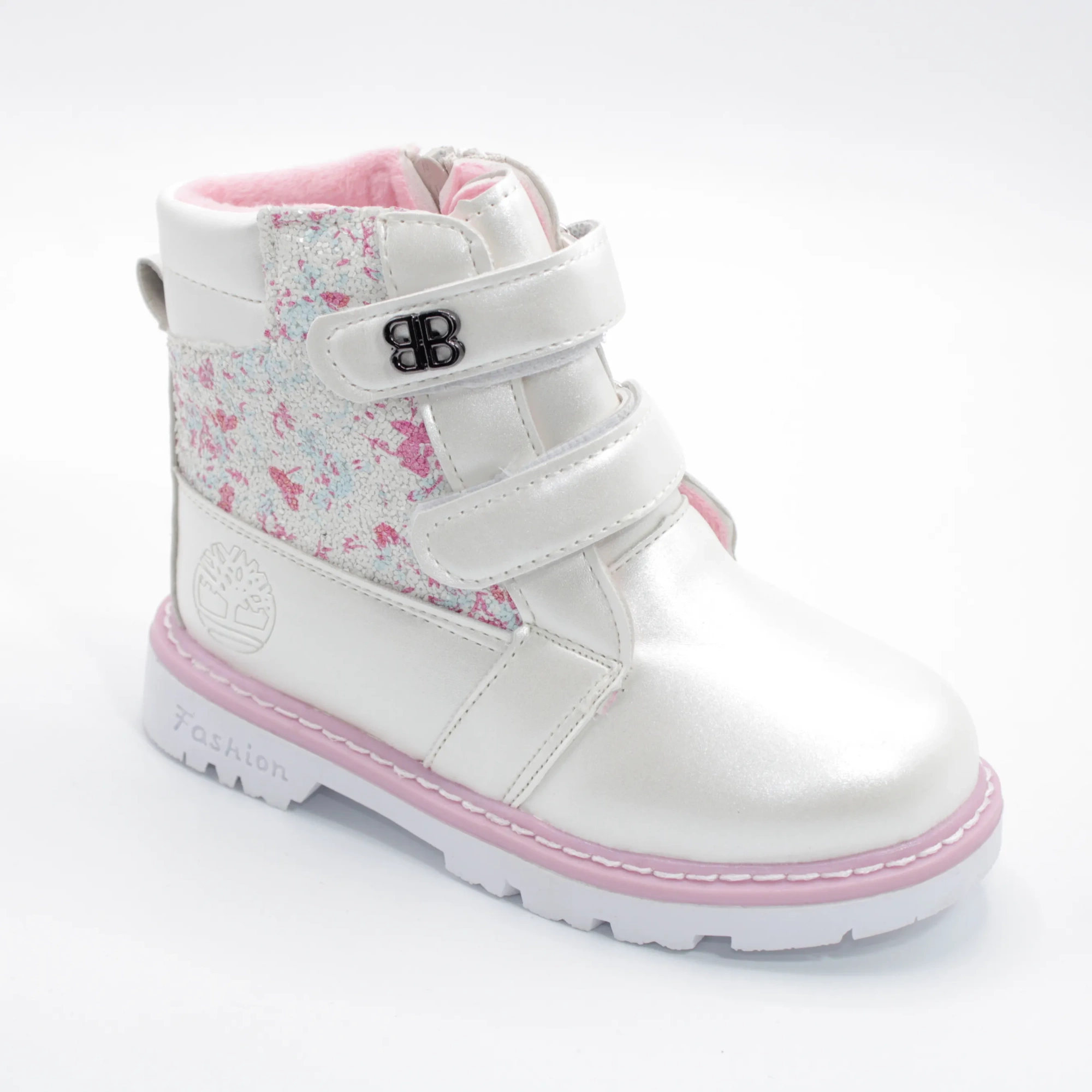 Детские ботинки бежевого цвета LUCKY SISTER BS06-918