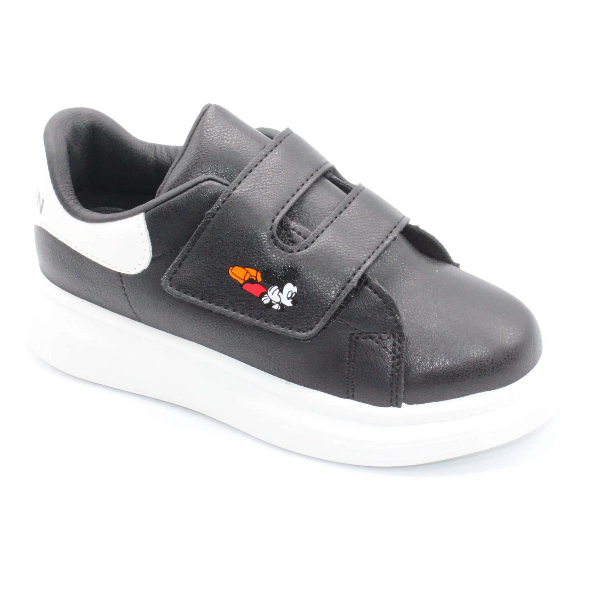 Детские весенние кроссовки черного цвета NIUNAILUN BS06-576