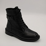 Женские ботинки черного цвета PURLINA BS01-1180