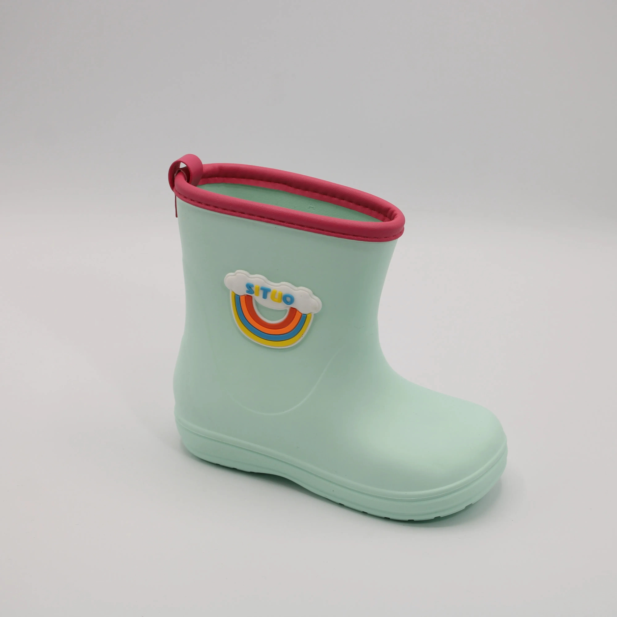 Детские сапоги салатового цвета SITUO BS05-903