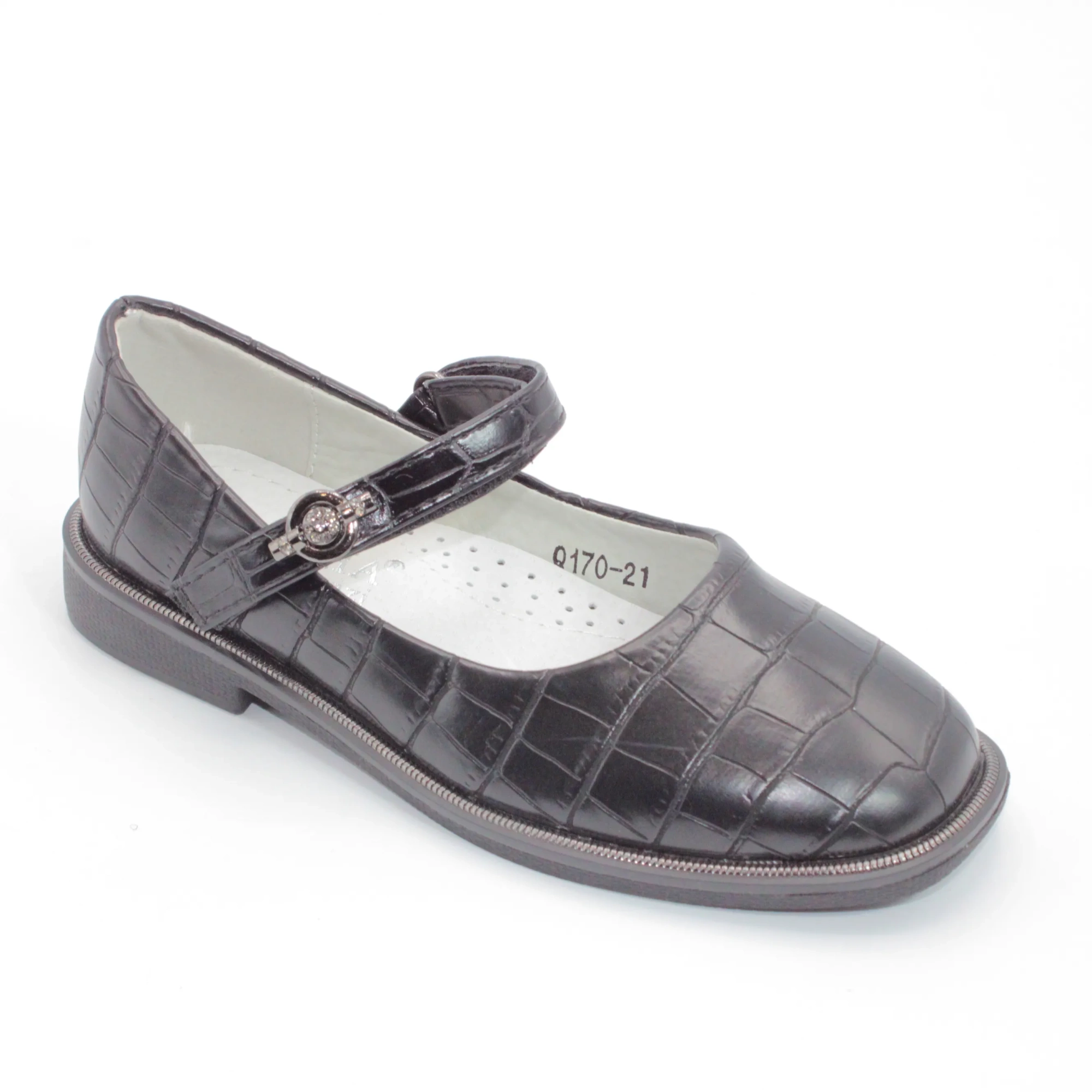 Детские туфли черного цвета ИРИНА BS03-2713