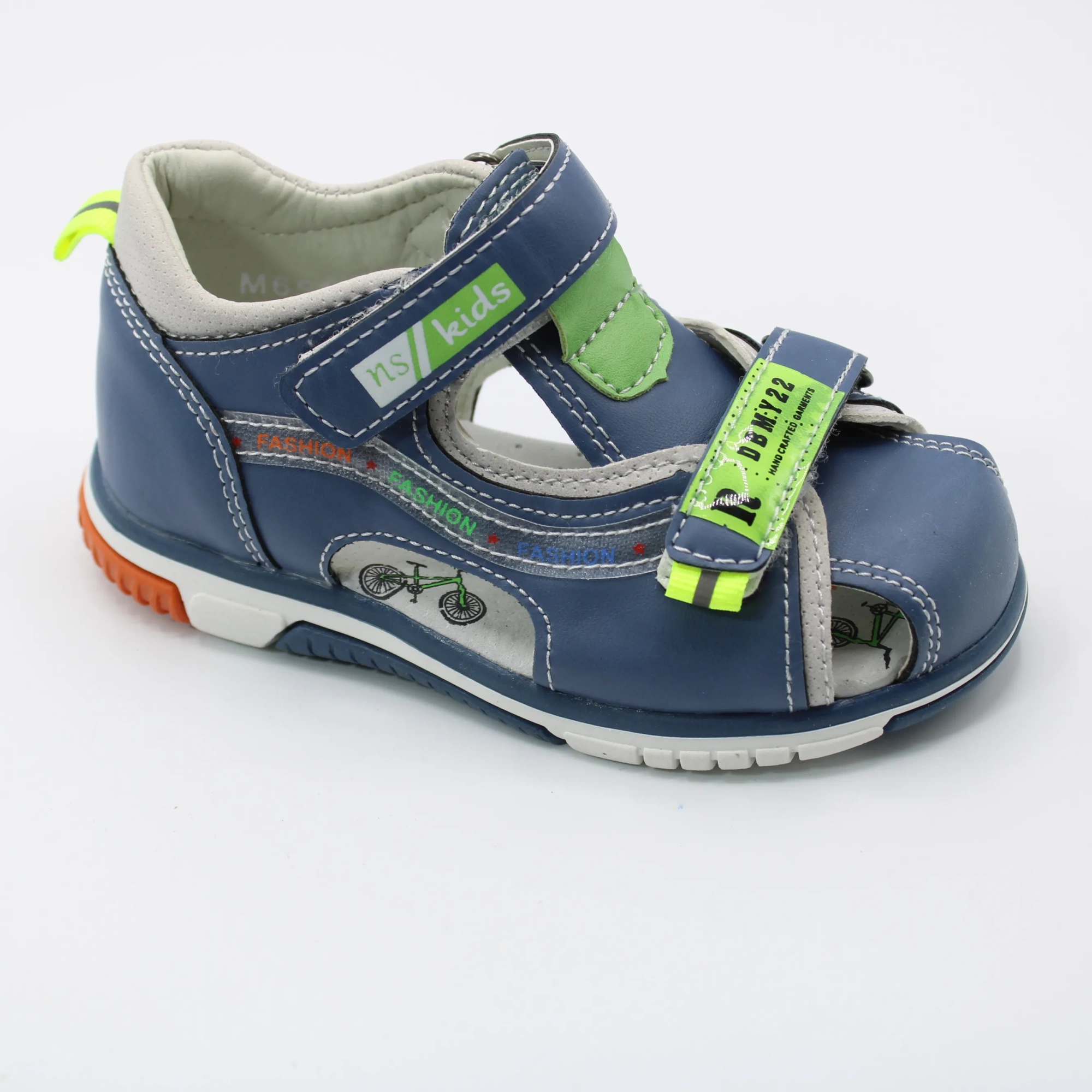 Детские летние босоножки голубого цвета ТОТОШКА BS06-321