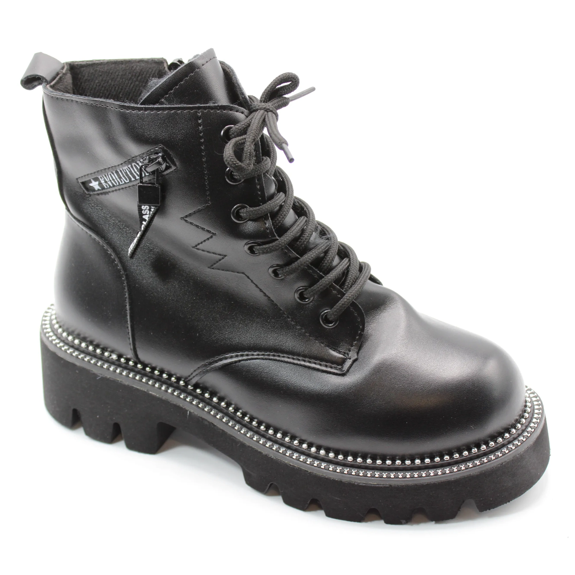 Женские осенние ботинки черного цвета ADMLIS BS01-830