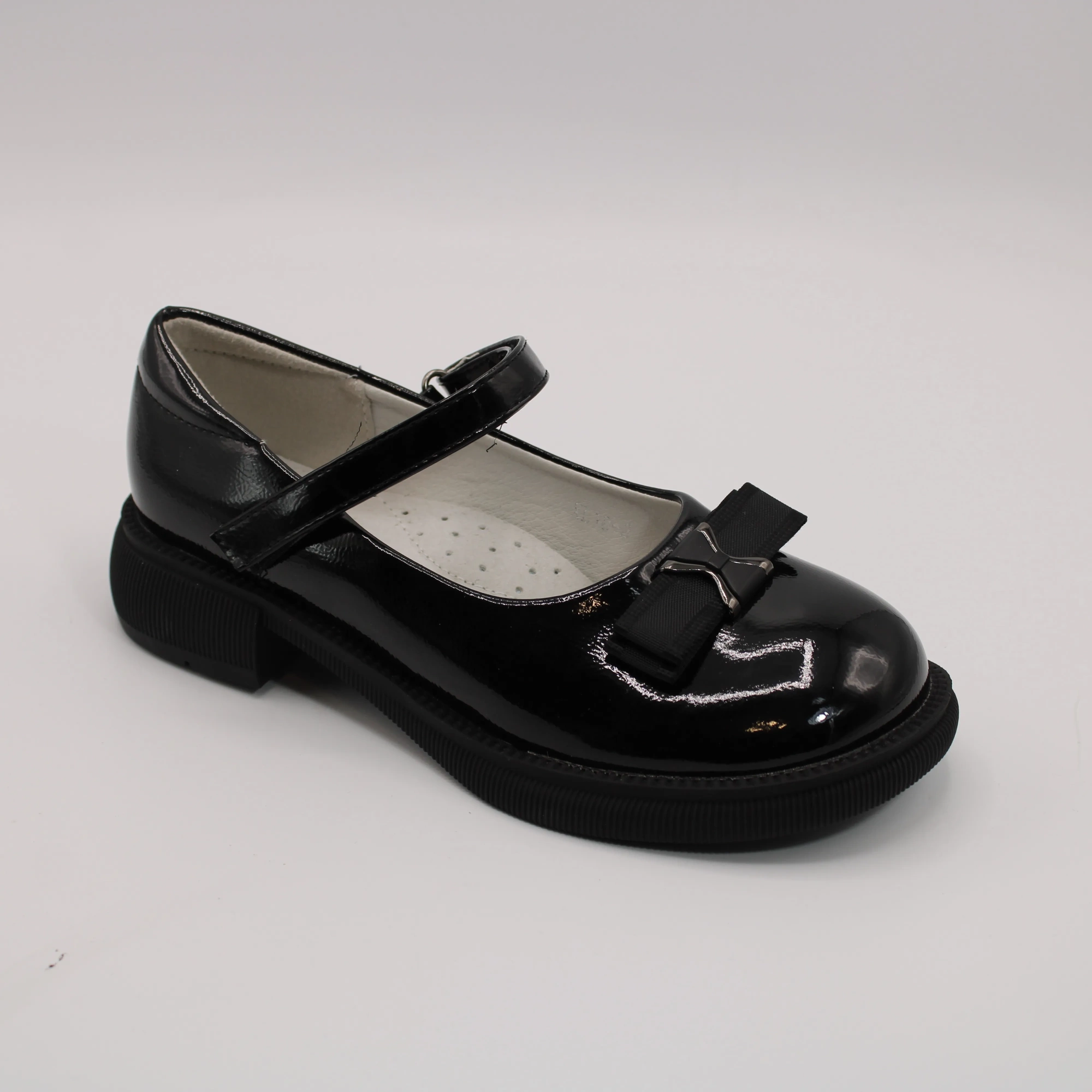 Детские туфли черного цвета ИРИНА BS06-1139