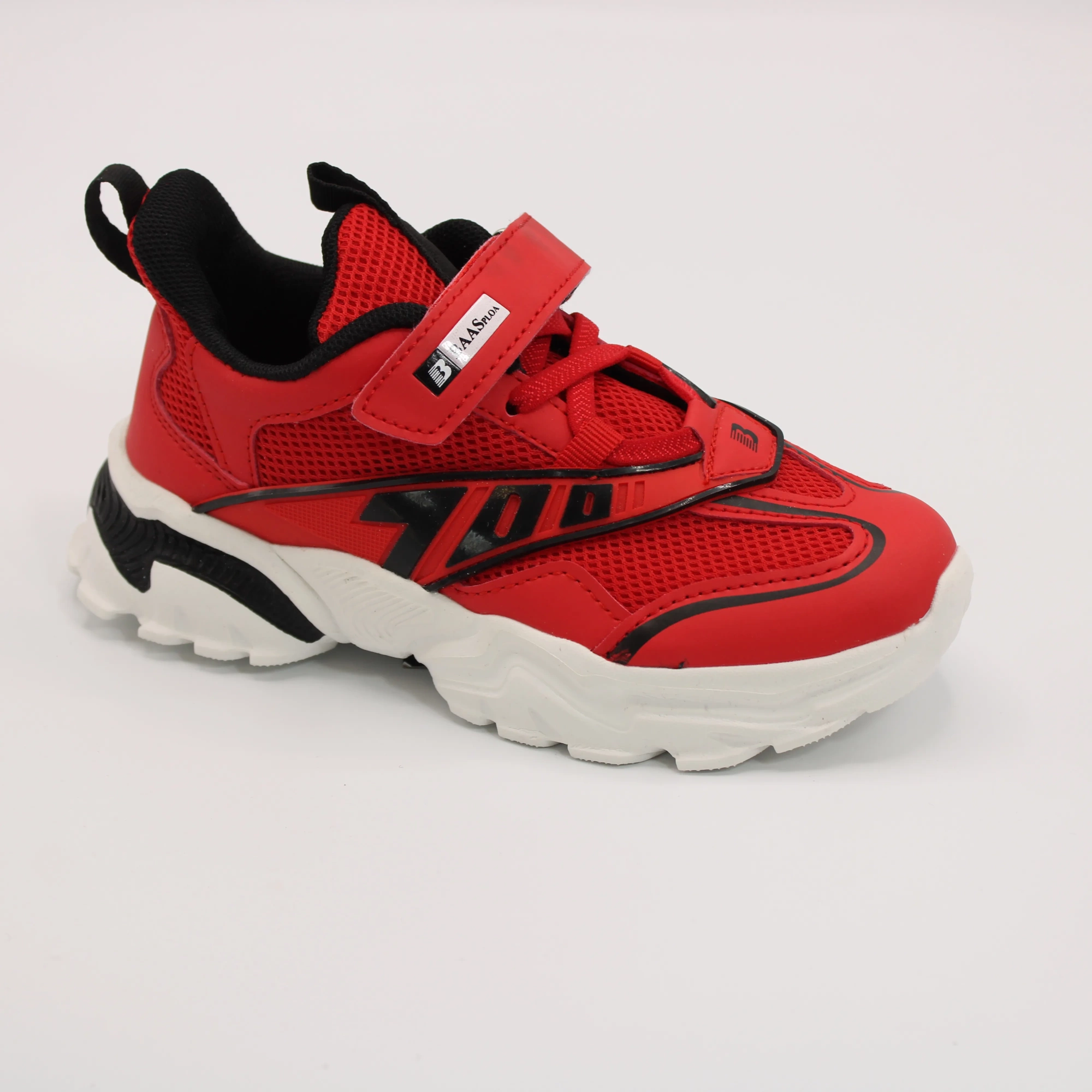 Детские кроссовки красного цвета BAAS BS05-518