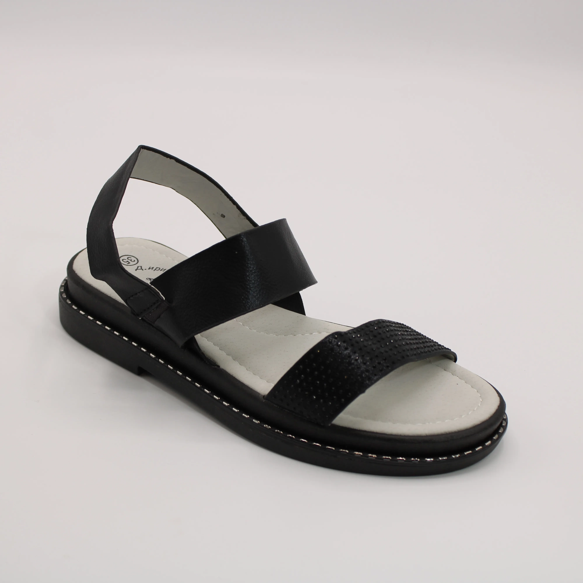 Детские босоножки черного цвета Д.ИРИНА&М.ИМПЕРИЯ BS03-2930