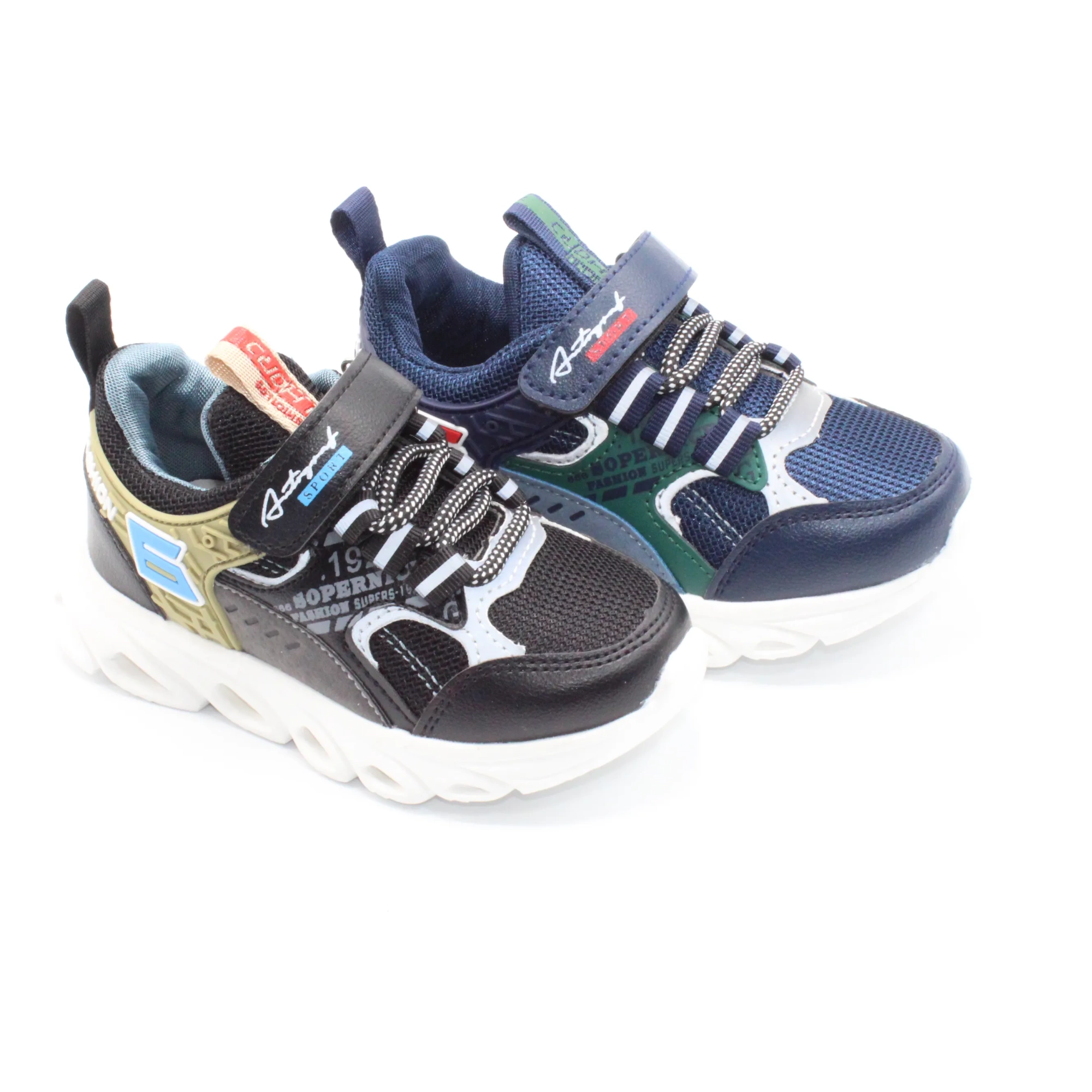 Детские весенние кроссовки цвета мультиколор B&G BS06-629