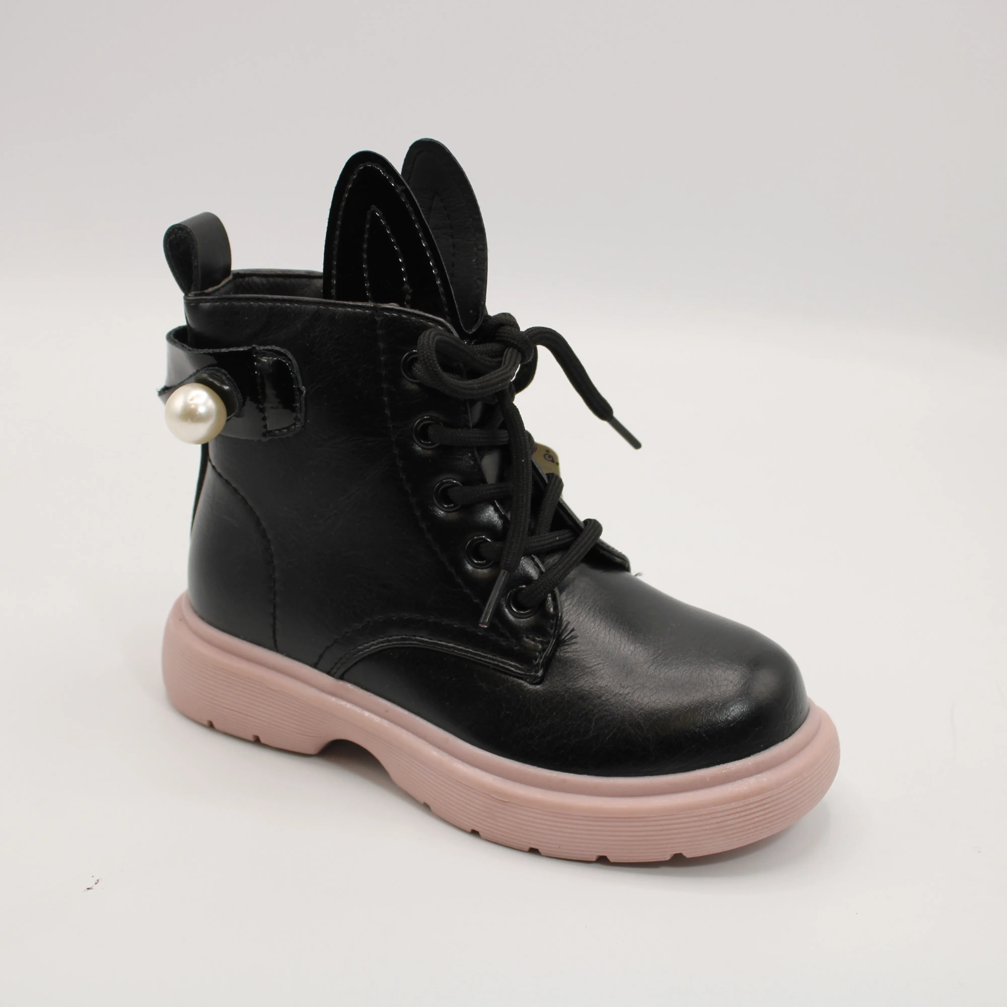 Детские ботинки черного цвета JONG.GOLF BS06-1275