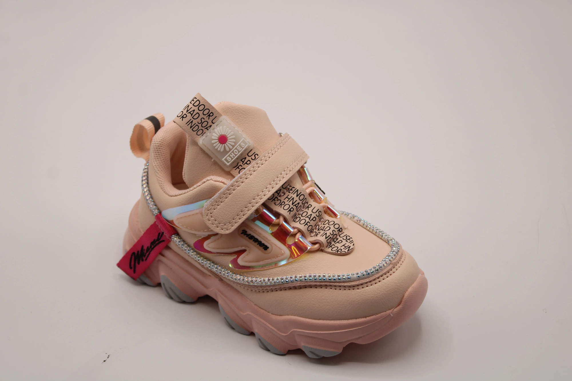 Детские кроссовки розового цвета JONG.GOLF BS05-698