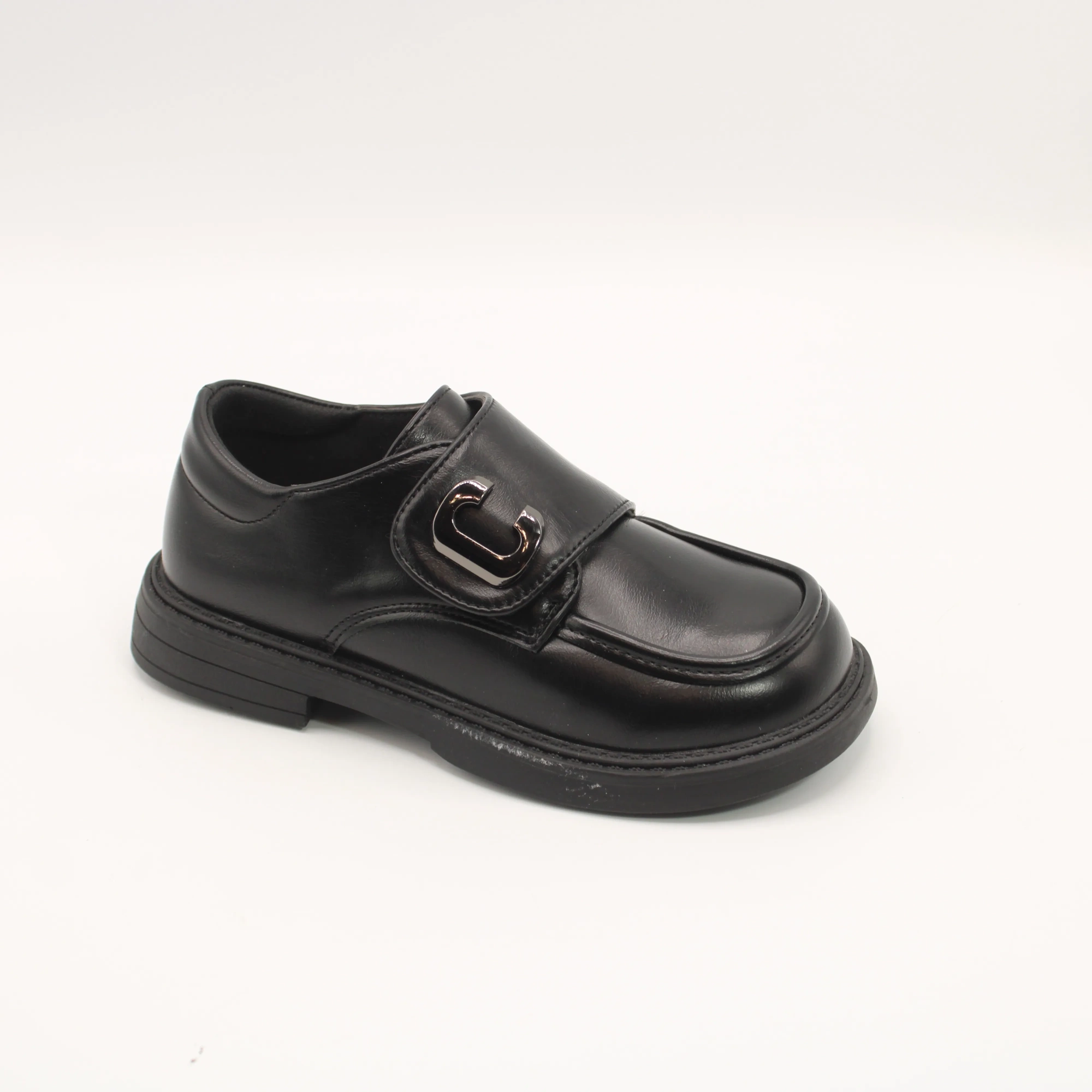 Детские туфли черного цвета КАНАРЕЙКА BS06-1641