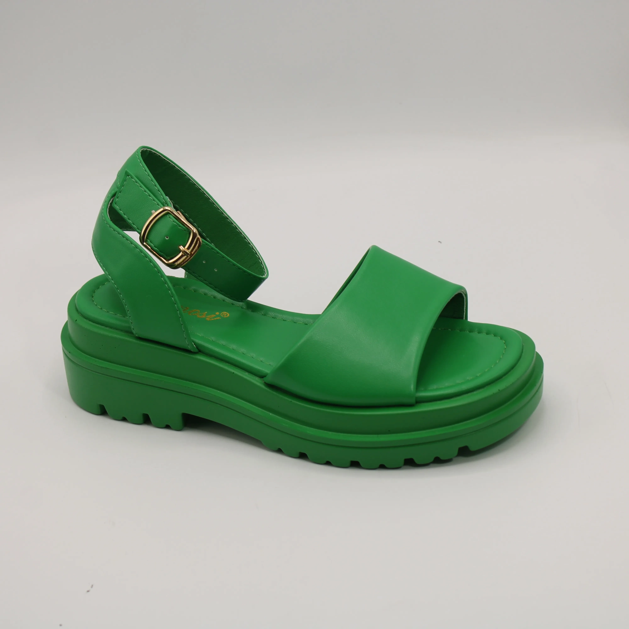 Женские босоножки зеленого цвета AIMOSI BS01-1504