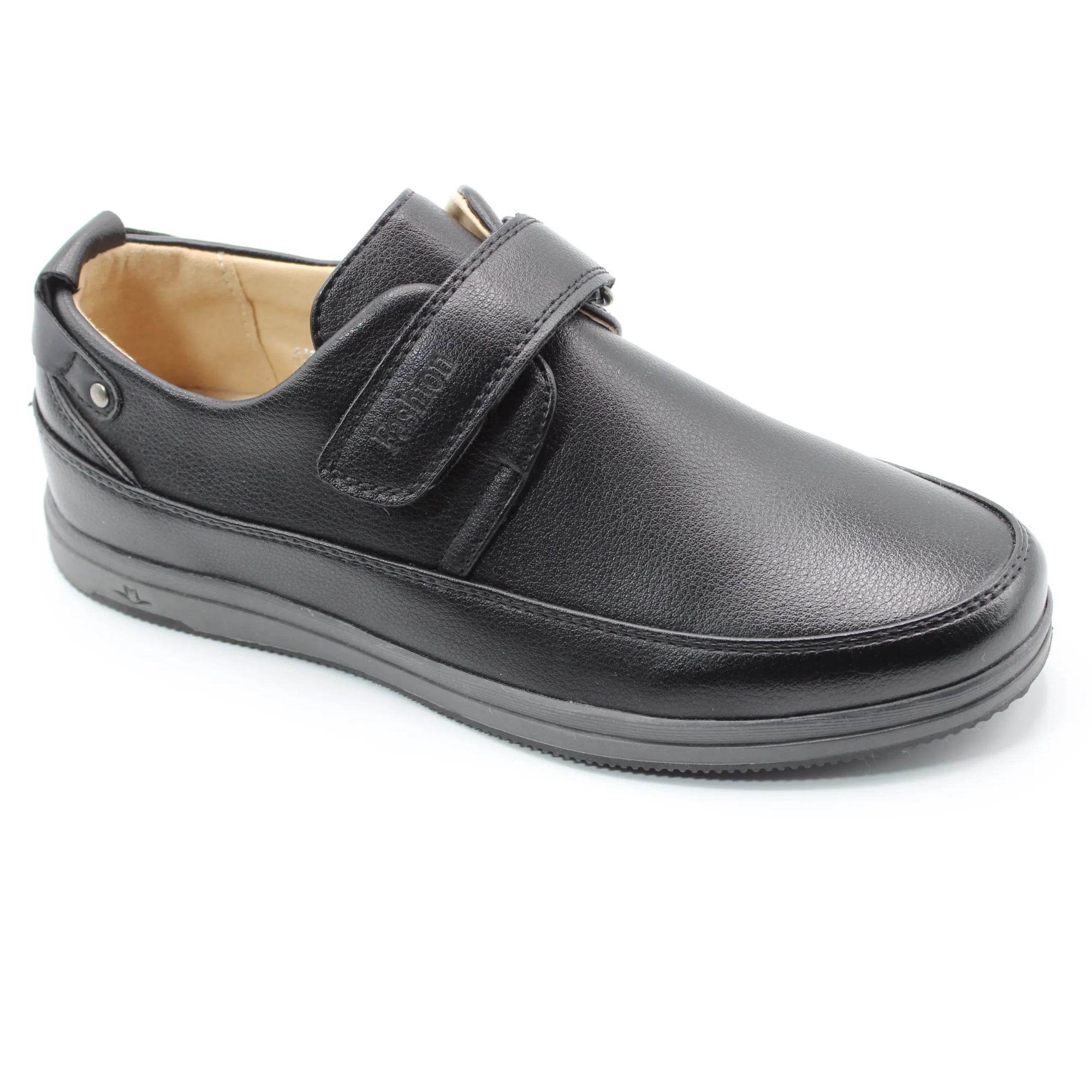 Детские осенние туфли черного цвета HENZA BS06-334