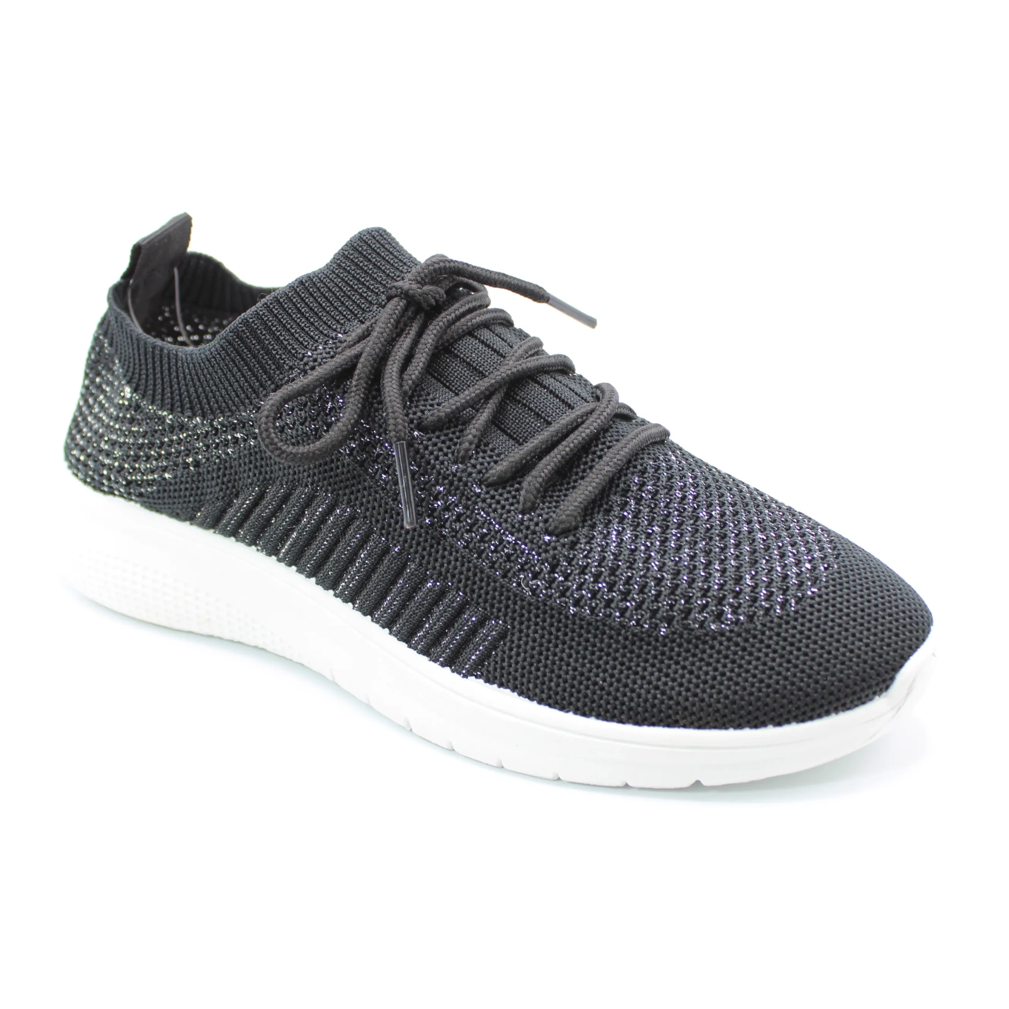 Женские весенние слипоны черного цвета LUTA BS01-441