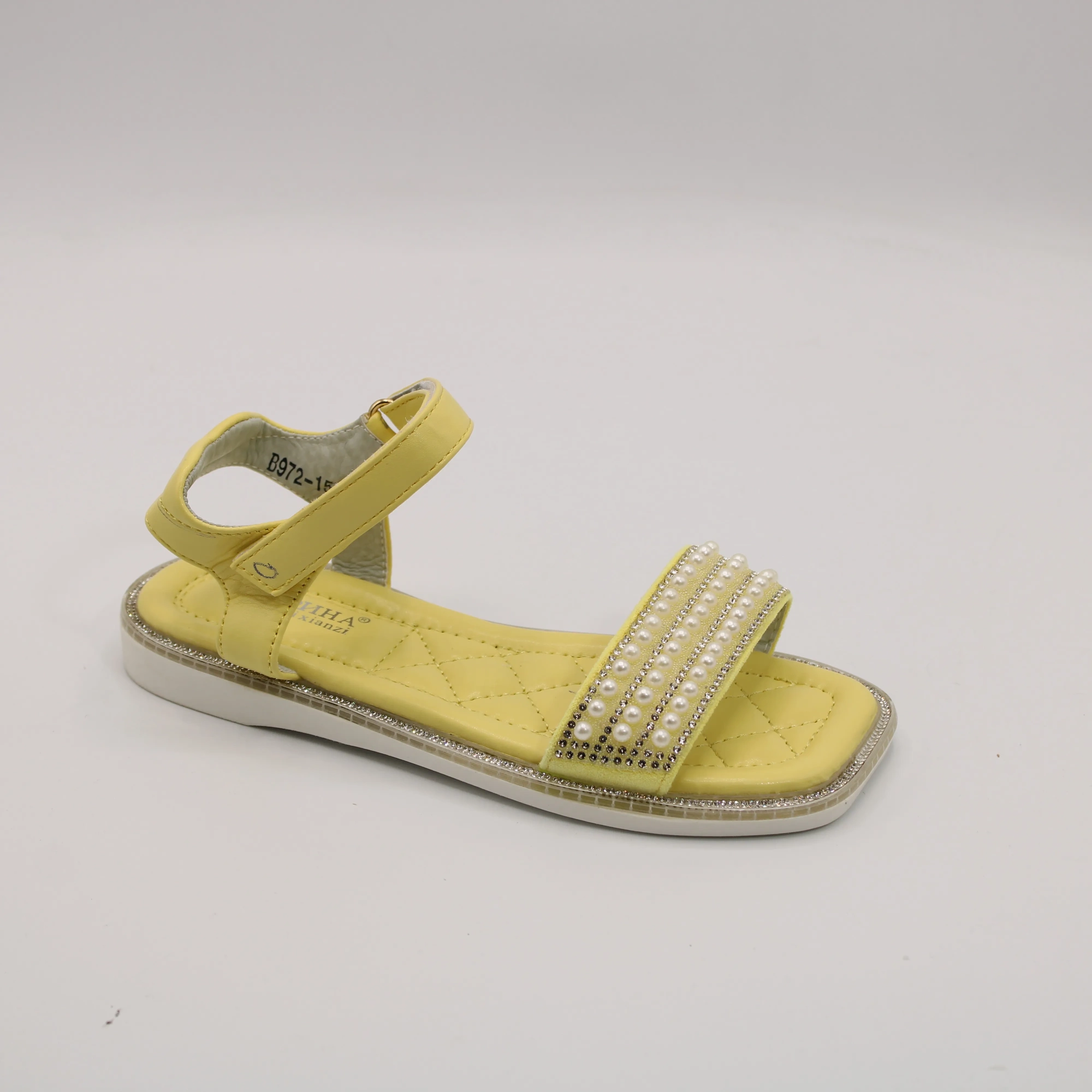 Детские босоножки желтого цвета ИРИНА BS03-3288