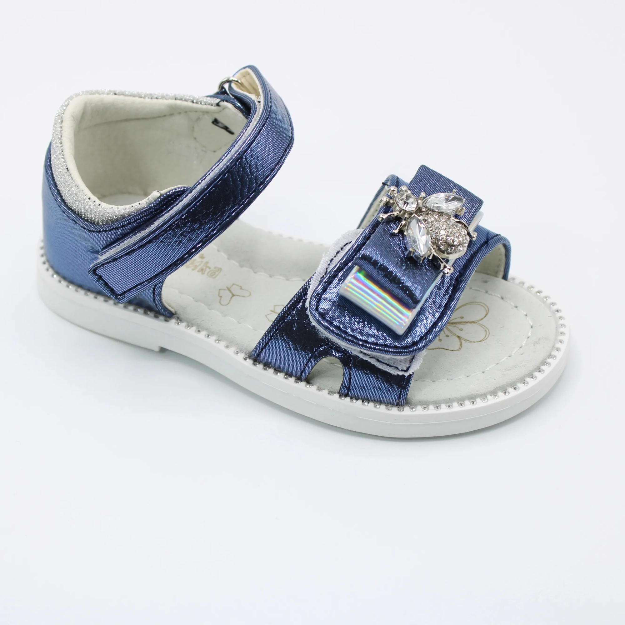 Детские летние босоножки синего цвета КАНАРЕЙКА BS06-205