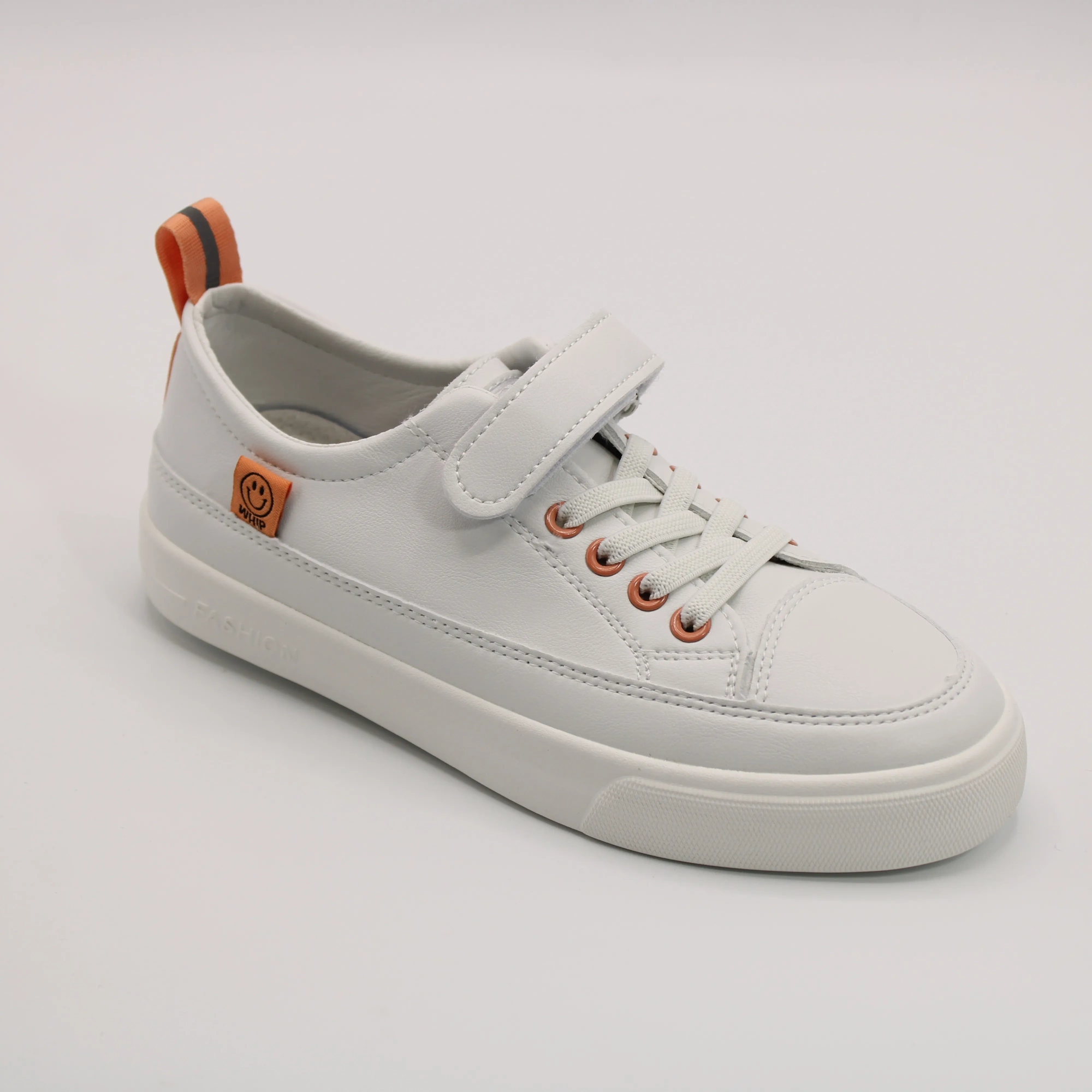 Детские кеды белого цвета белого цвета КАПИТОШКА BS06-1080