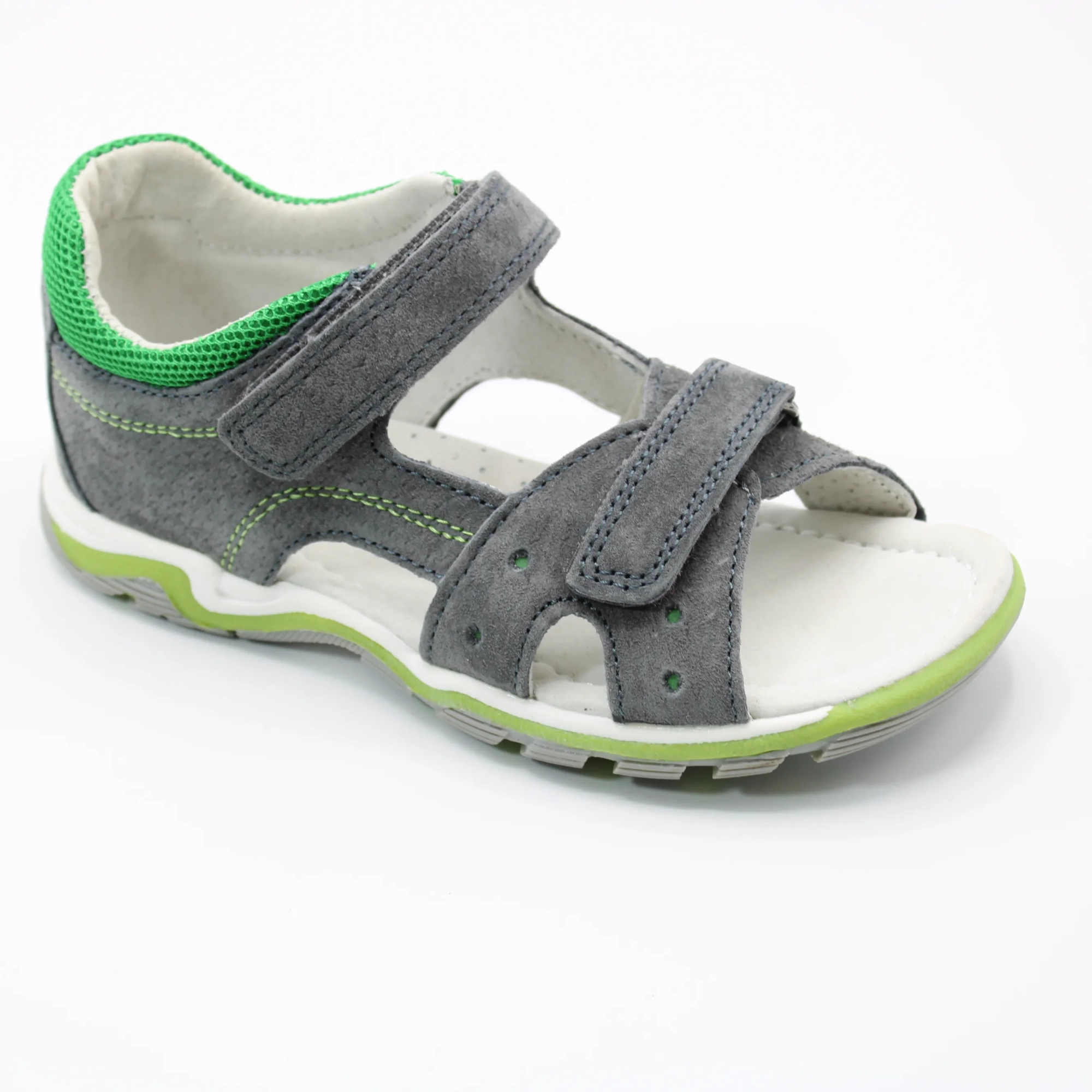 Детские летние сандалии серого цвета М+Д BS03-2218