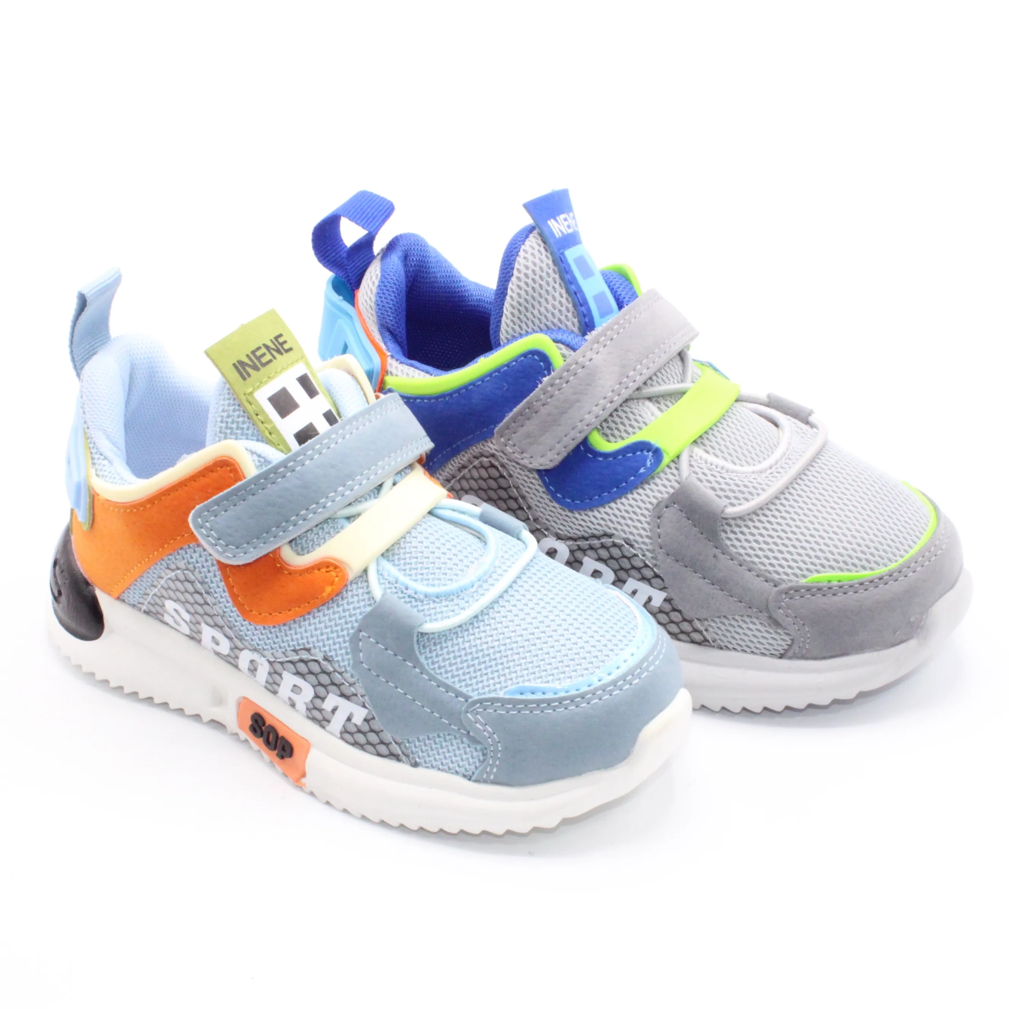 Детские весенние кроссовки цвета мультиколор B&G BS06-604