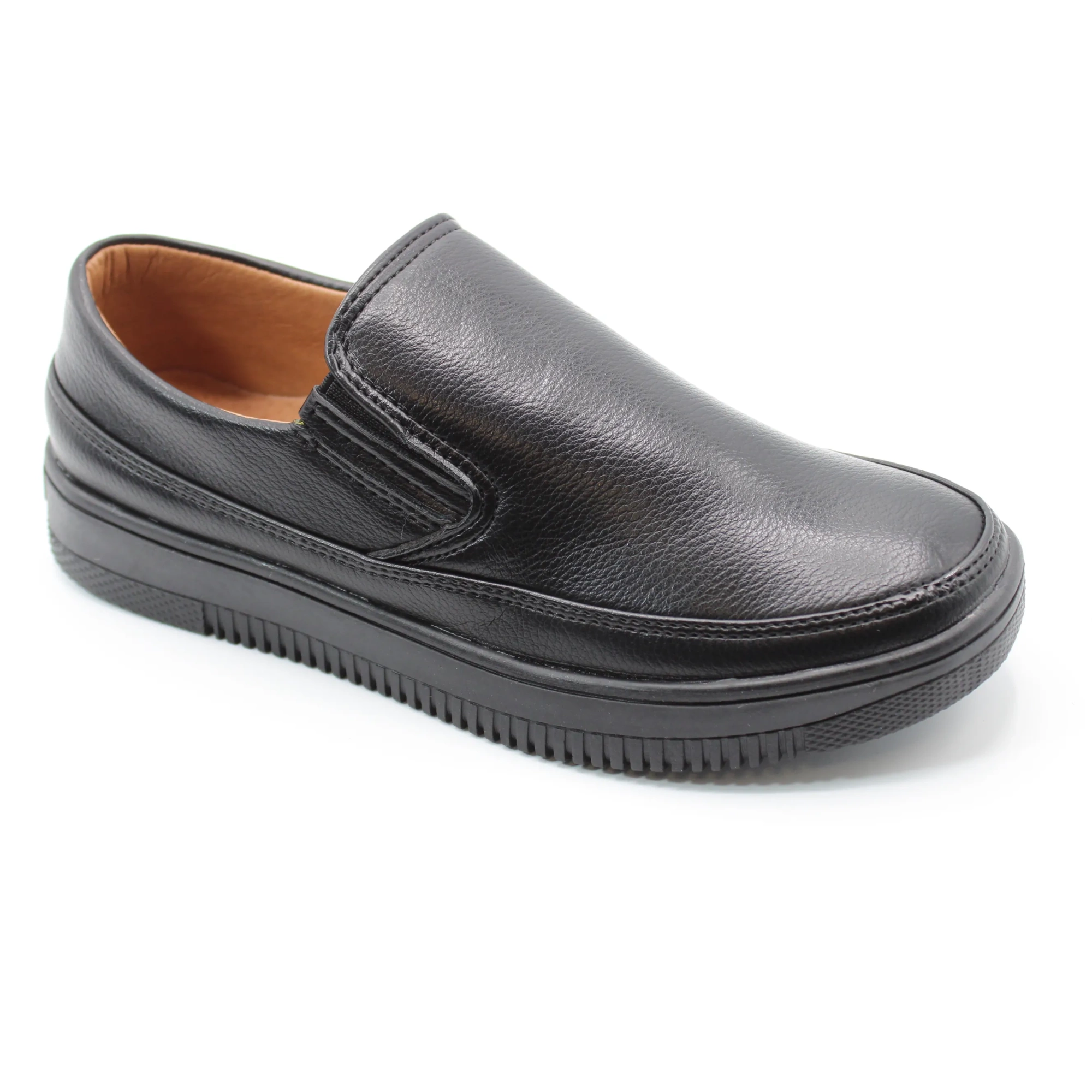 Детские осенние туфли черного цвета OLIPAS BS03-2299