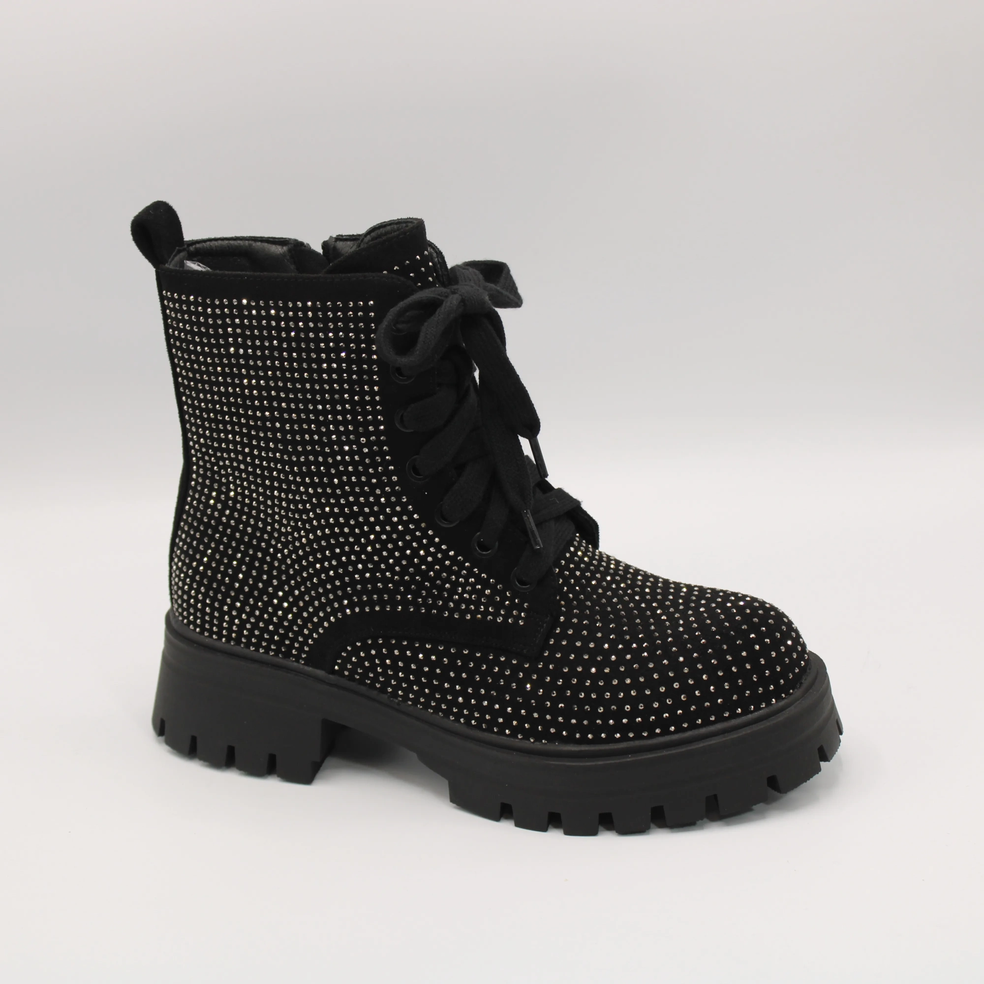 Женские ботинки черного цвета AIMOSI BS01-1642