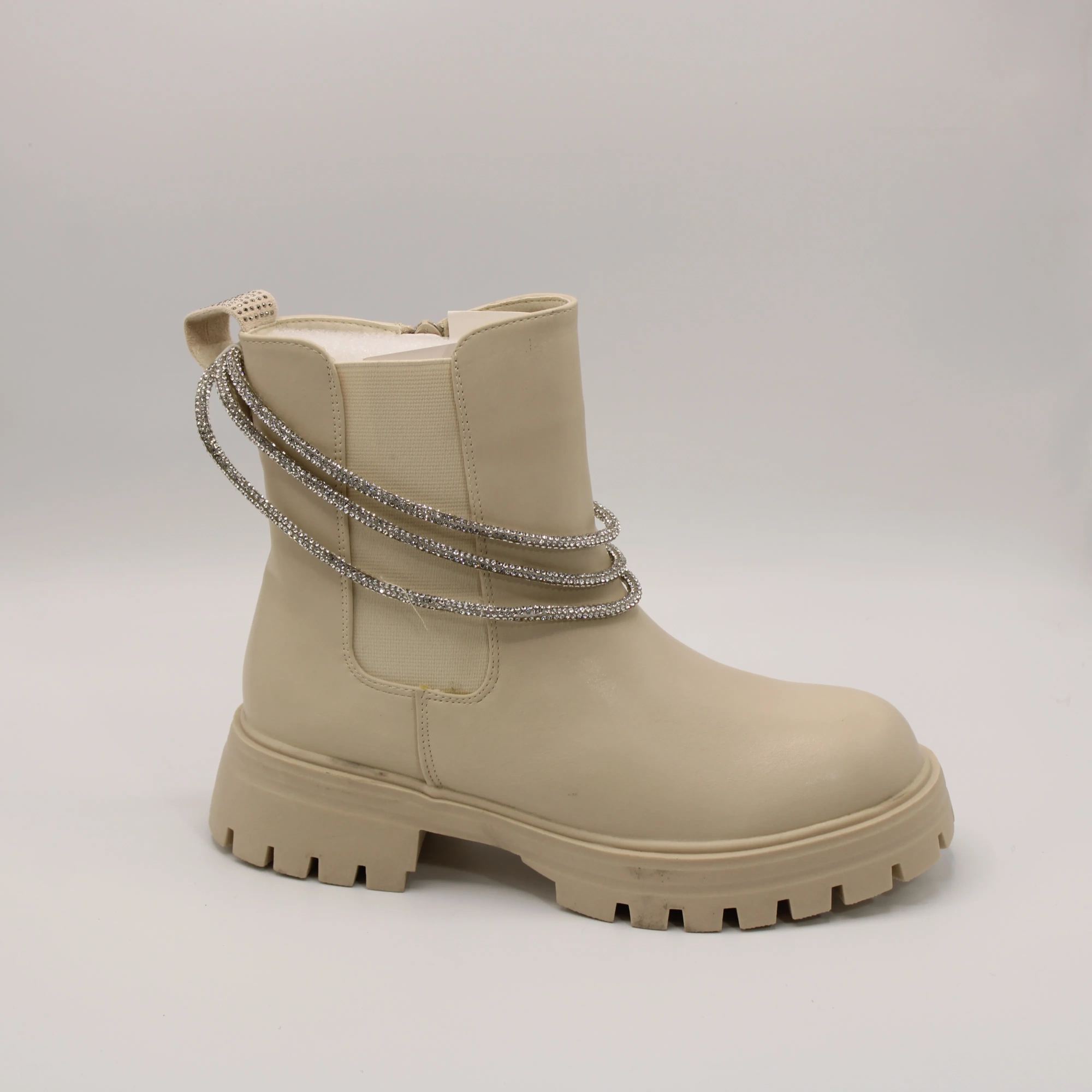 Женские ботинки бежевого цвета AIMOSI BS02-1851