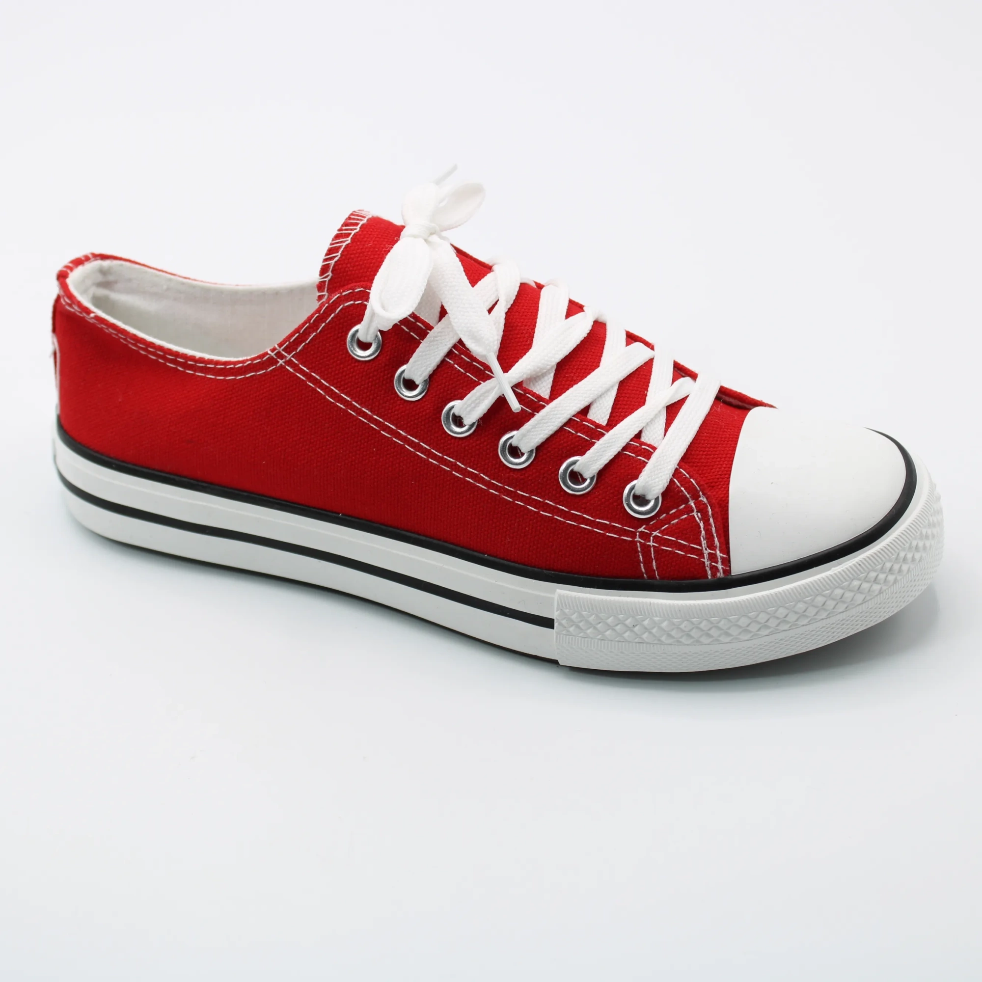 Женские летние кеды красного цвета SAIJUN BS06-352