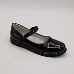 Детские туфли черного цвета ИРИНА BS06-1147