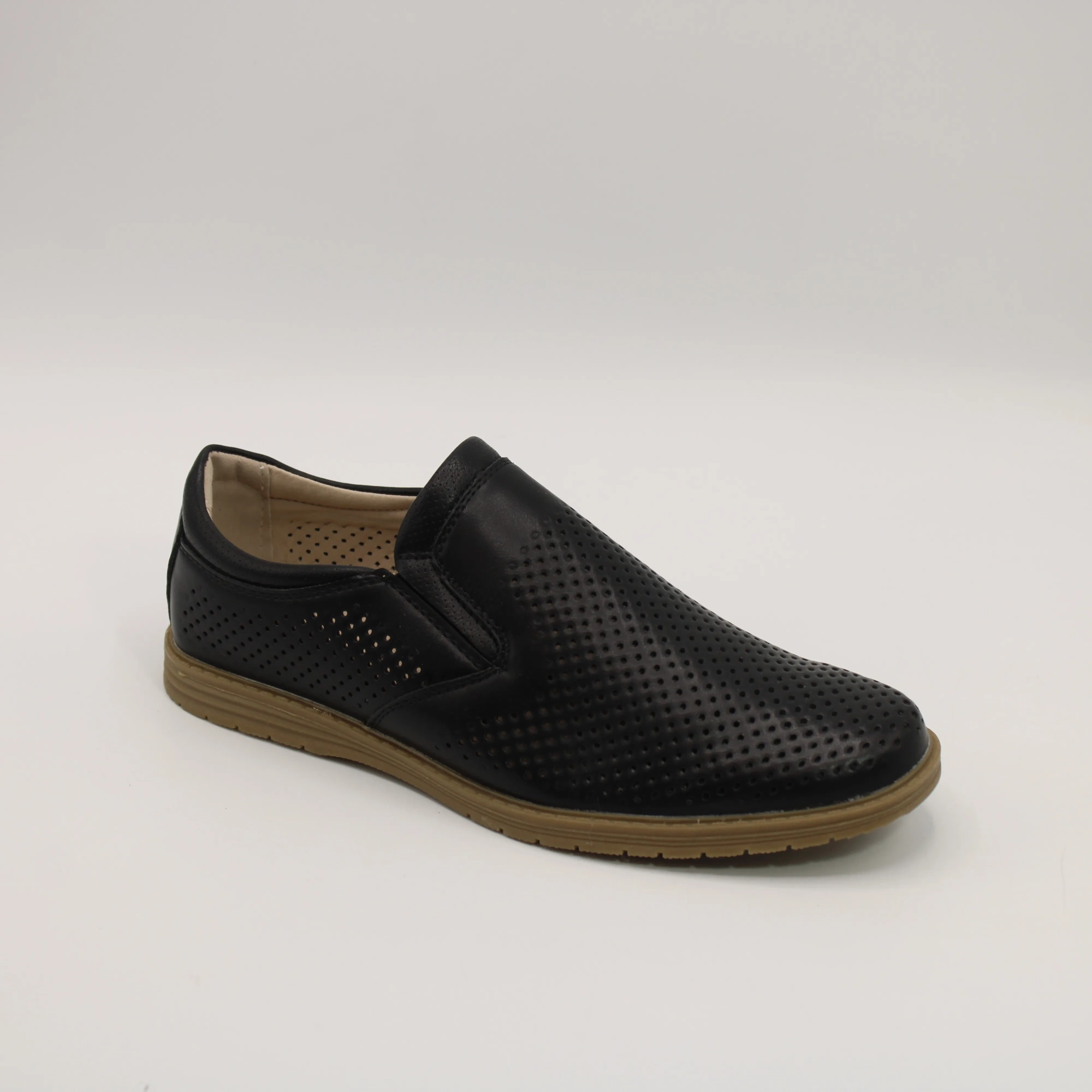 Детские туфли черного цвета КАЛОРИЯ BS06-1563