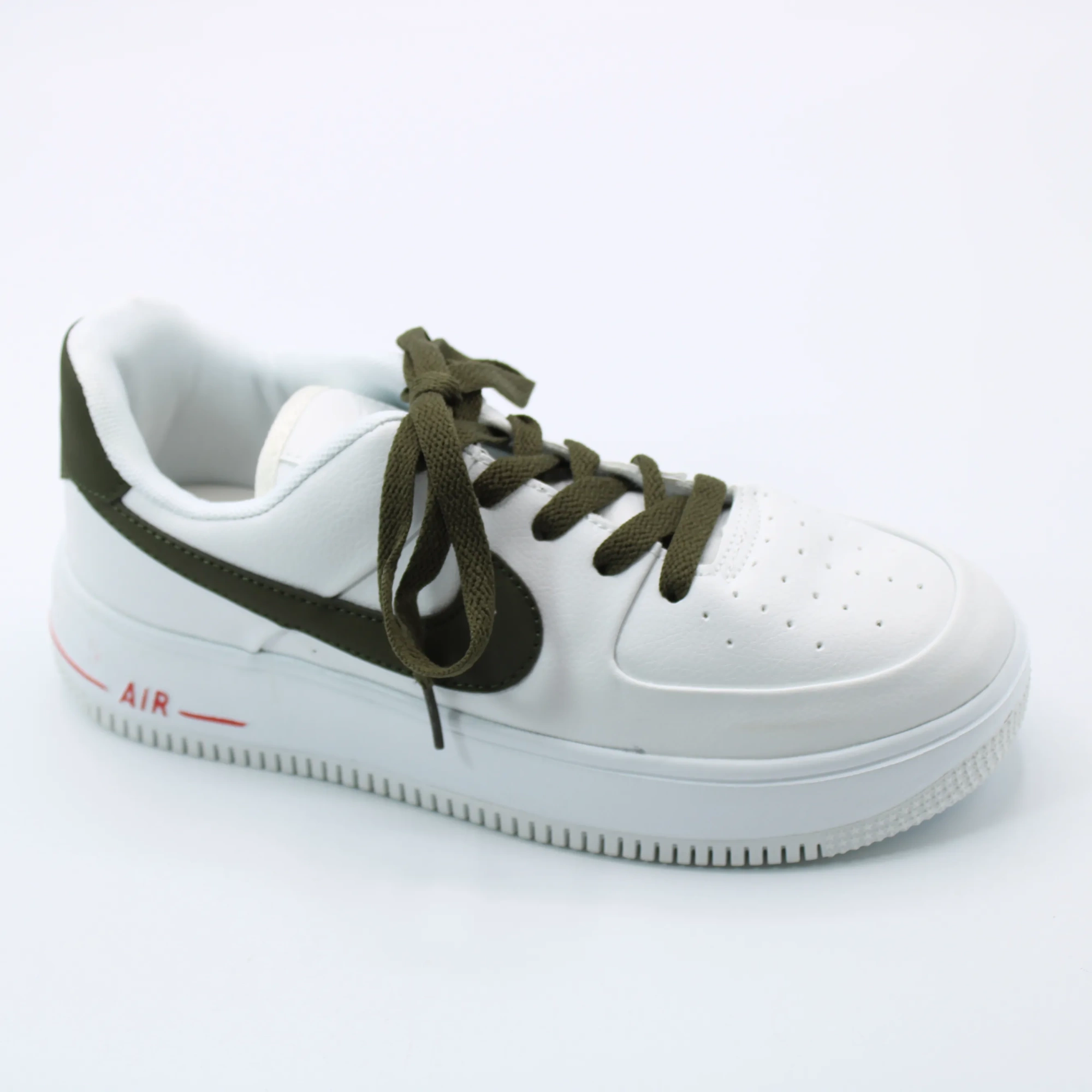 Женские осенние кроссовки белого цвета NIKE BS02-890