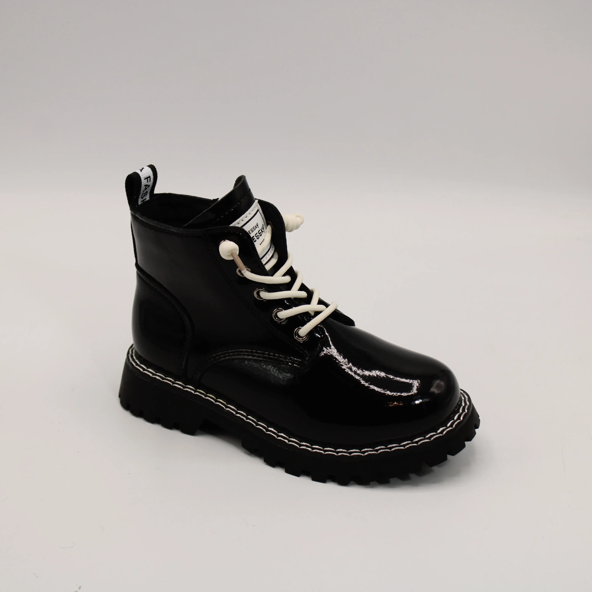 Детские ботинки черного цвета BESSKY BS05-1219